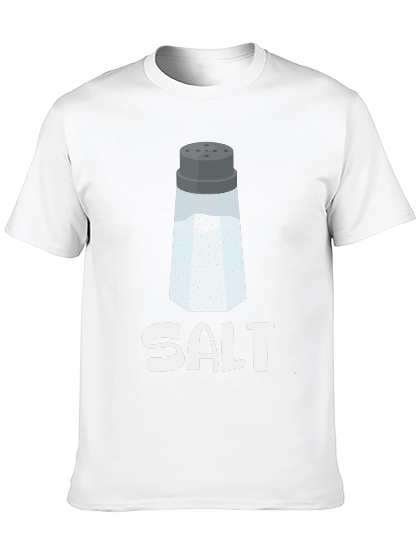 Black Novelty Salt Shaker Graphic Tee - Black view 10