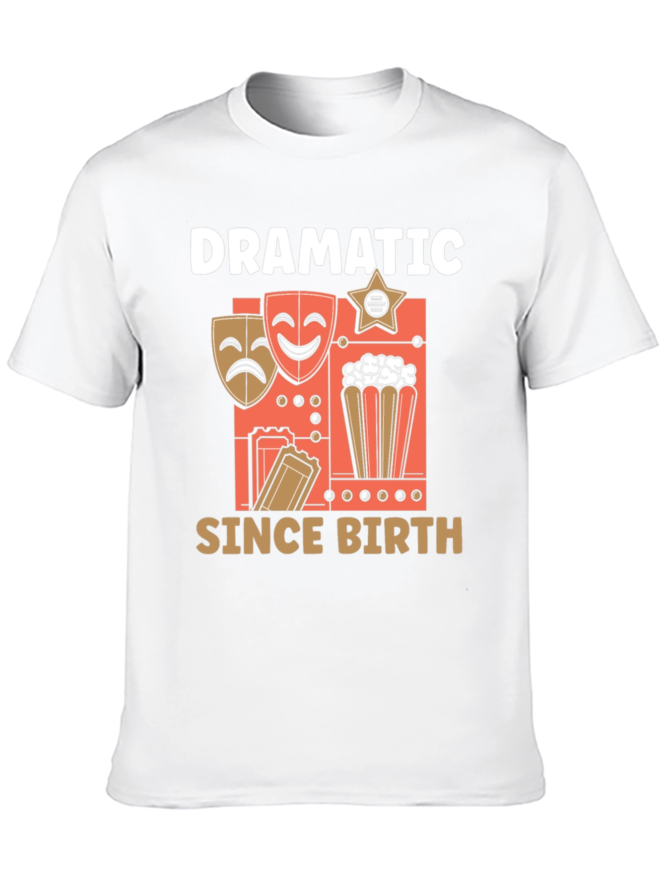 Black Dramatic Since Birth T-Shirt view 10