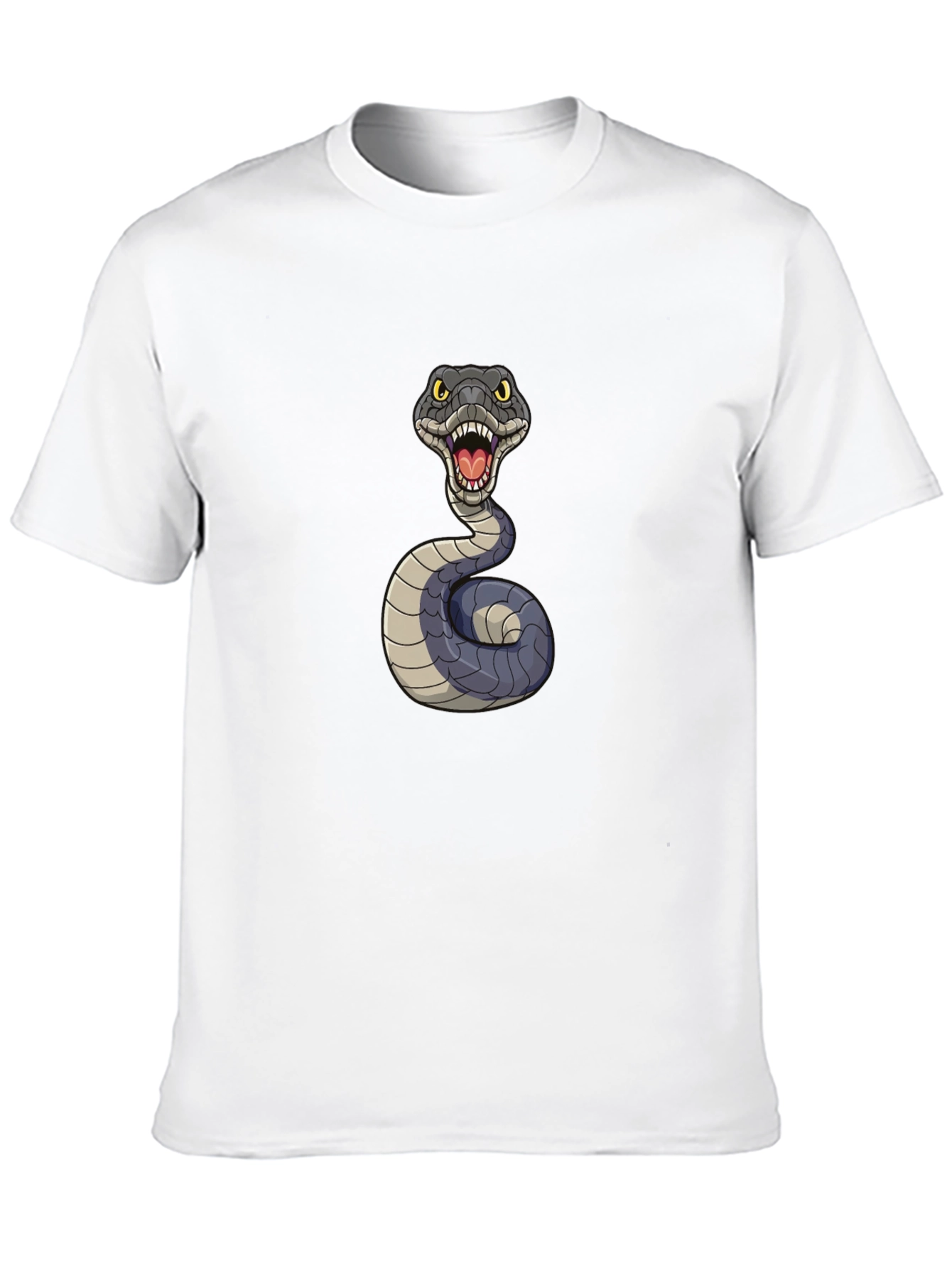 Black Snake Graphic Tee - Men's Black T-Shirt view 10