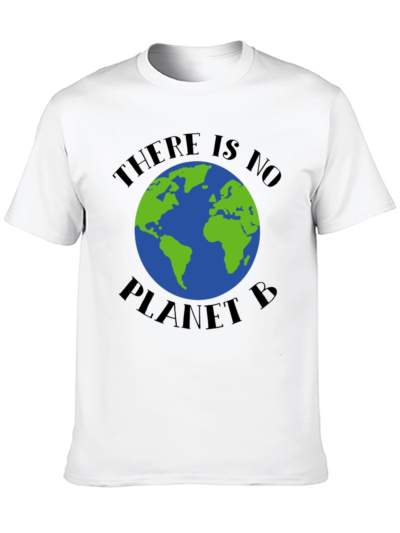 Black There is No Planet B Graphic T-Shirt view 10