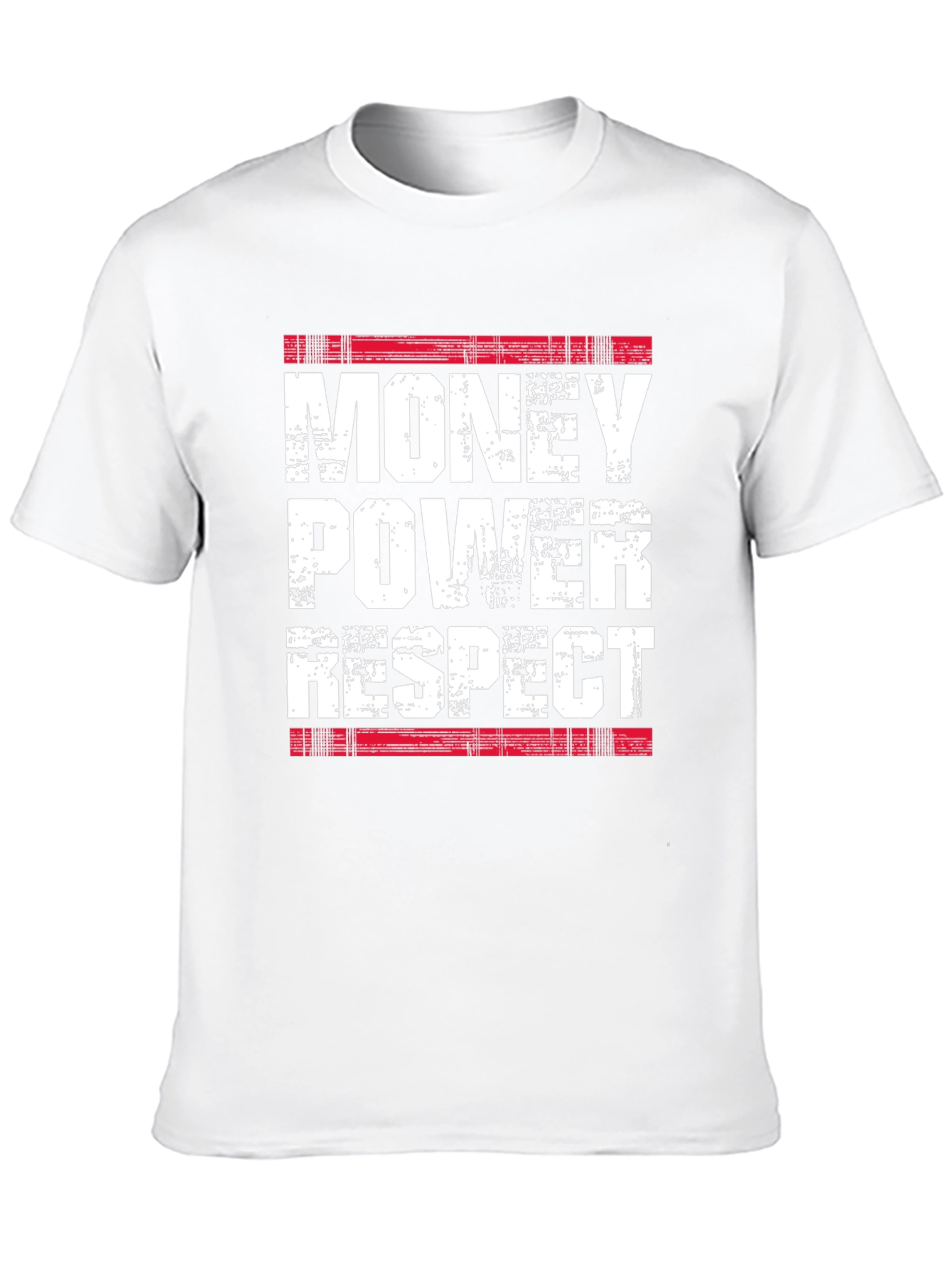 Black Money Power Respect T-Shirt - Black view 10