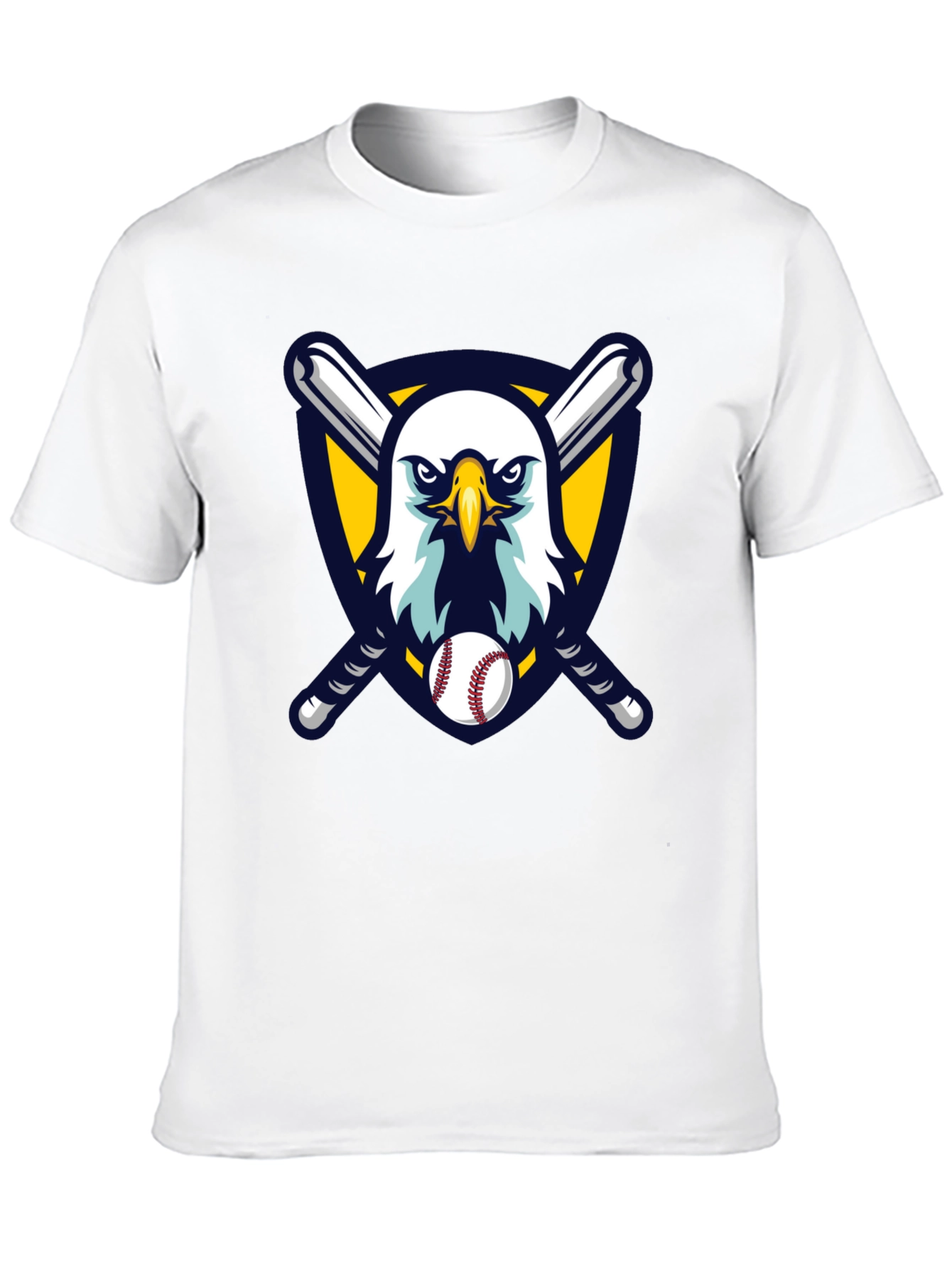 Black Eagle Baseball T-Shirt view 10
