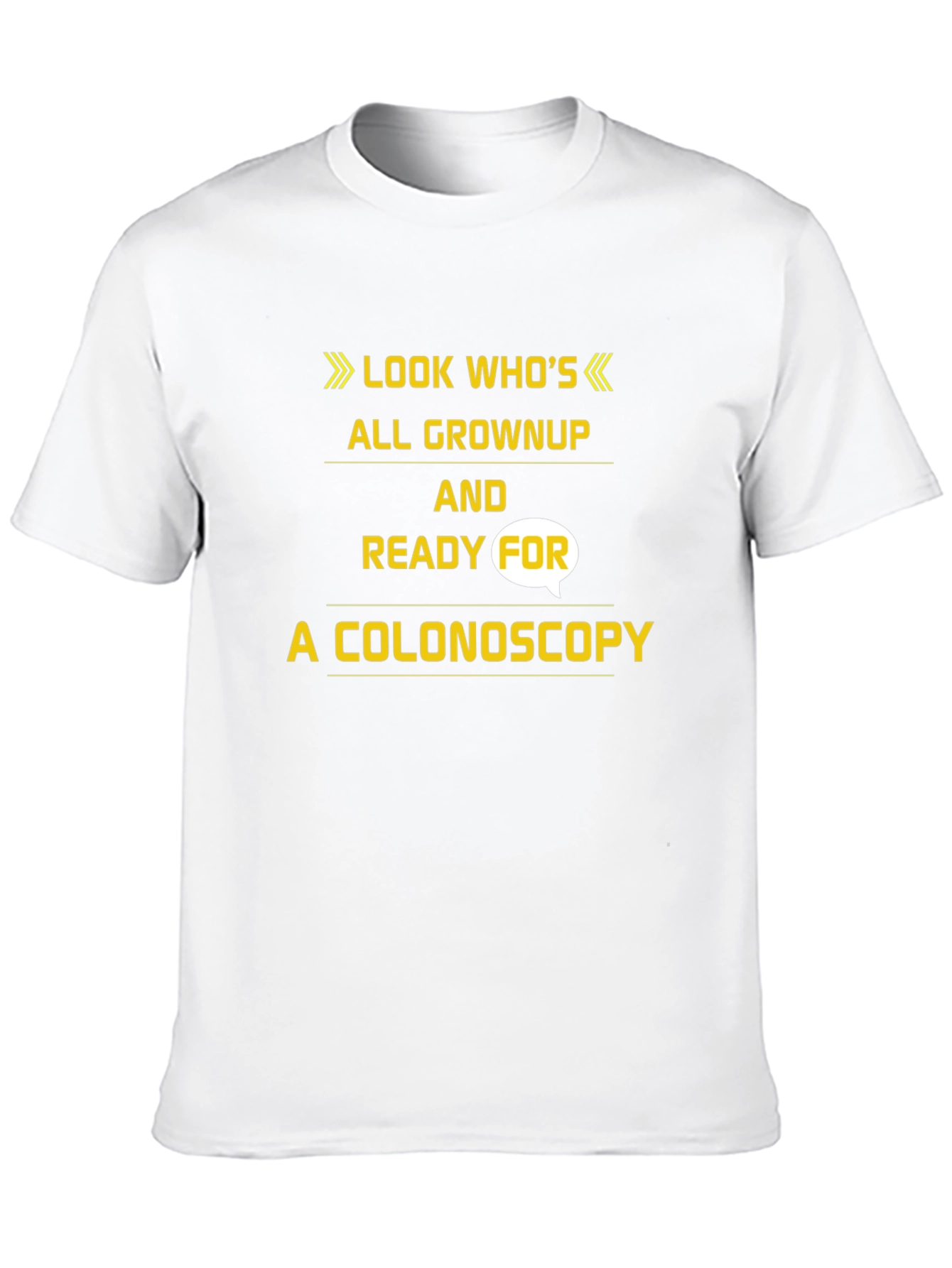 Black Funny Colonoscopy T-Shirt - Look Who's All Grown Up! view 10