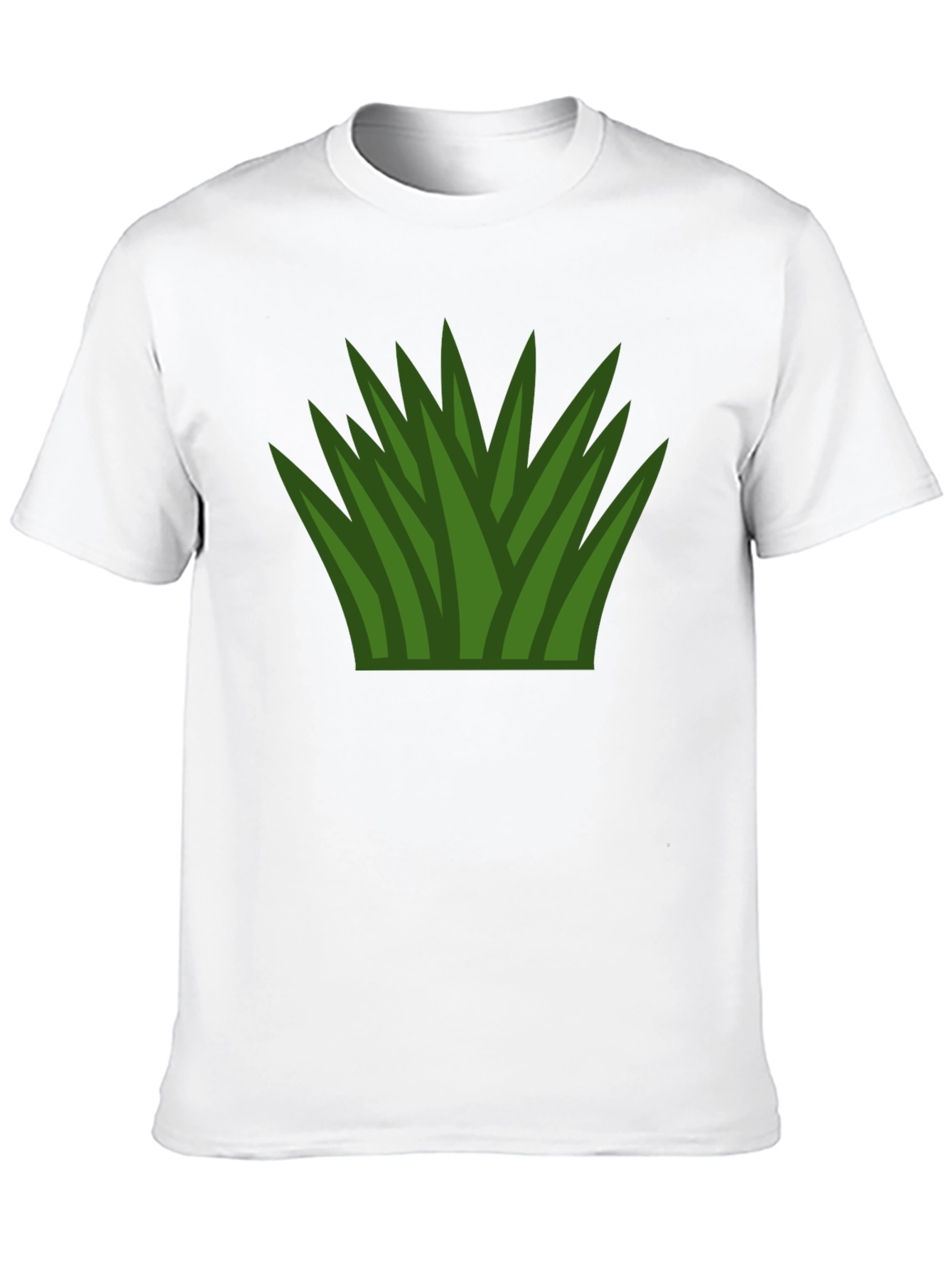 Black Grass Graphic Black T-Shirt view 10