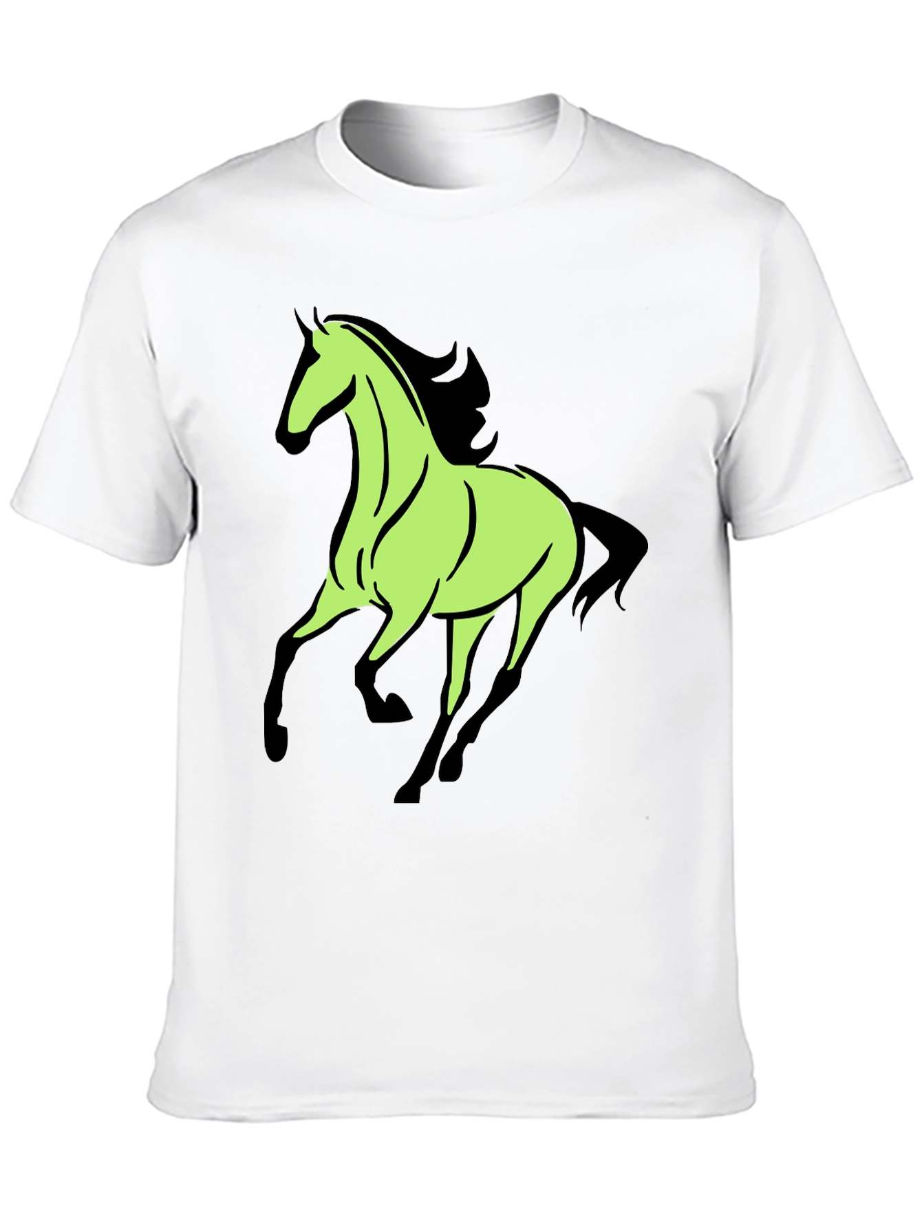 Black Horse Graphic Tee - Black view 10