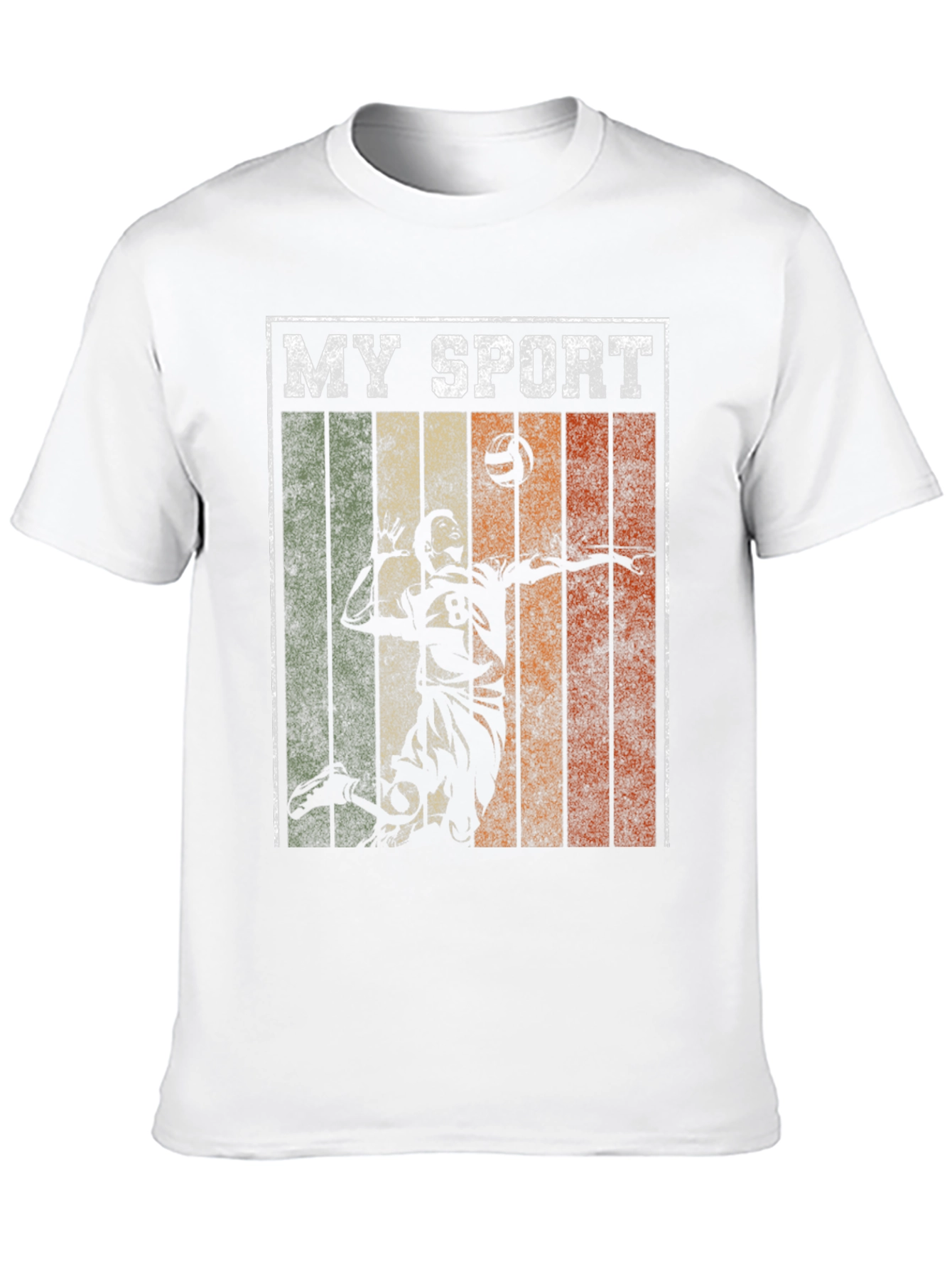 Black My Sport Volleyball Graphic Tee view 10