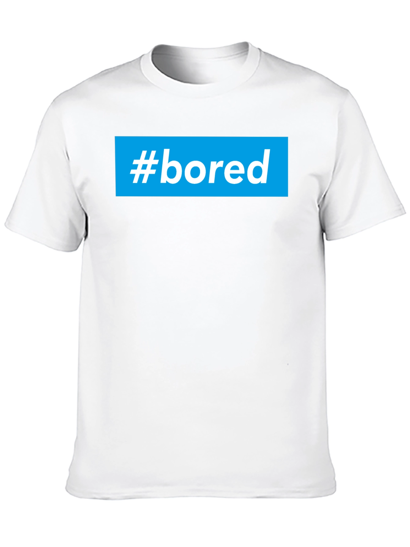 Black #bored T-Shirt - Cool Graphic Tee view 10