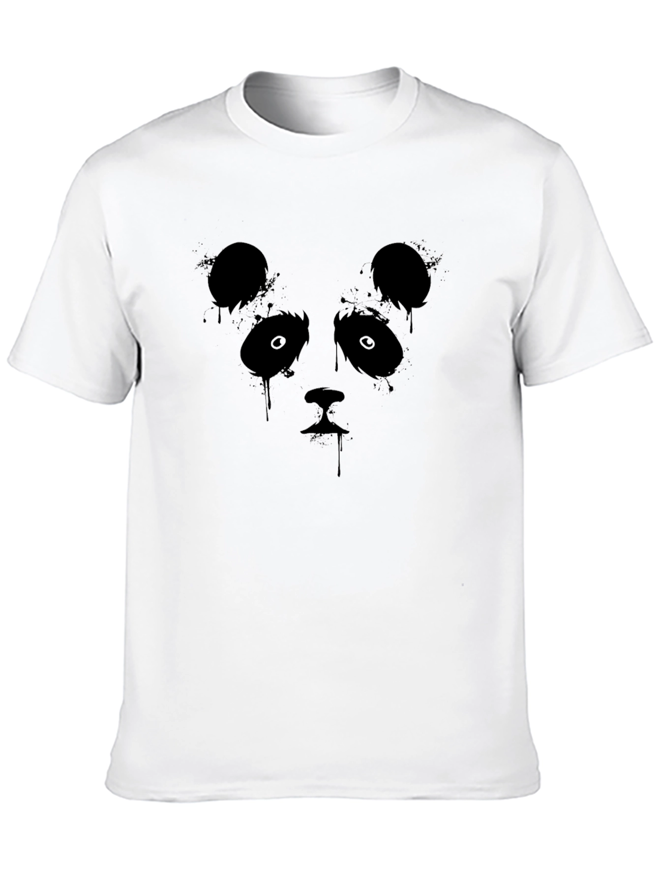 Black Panda Graphic Black T-Shirt view 10
