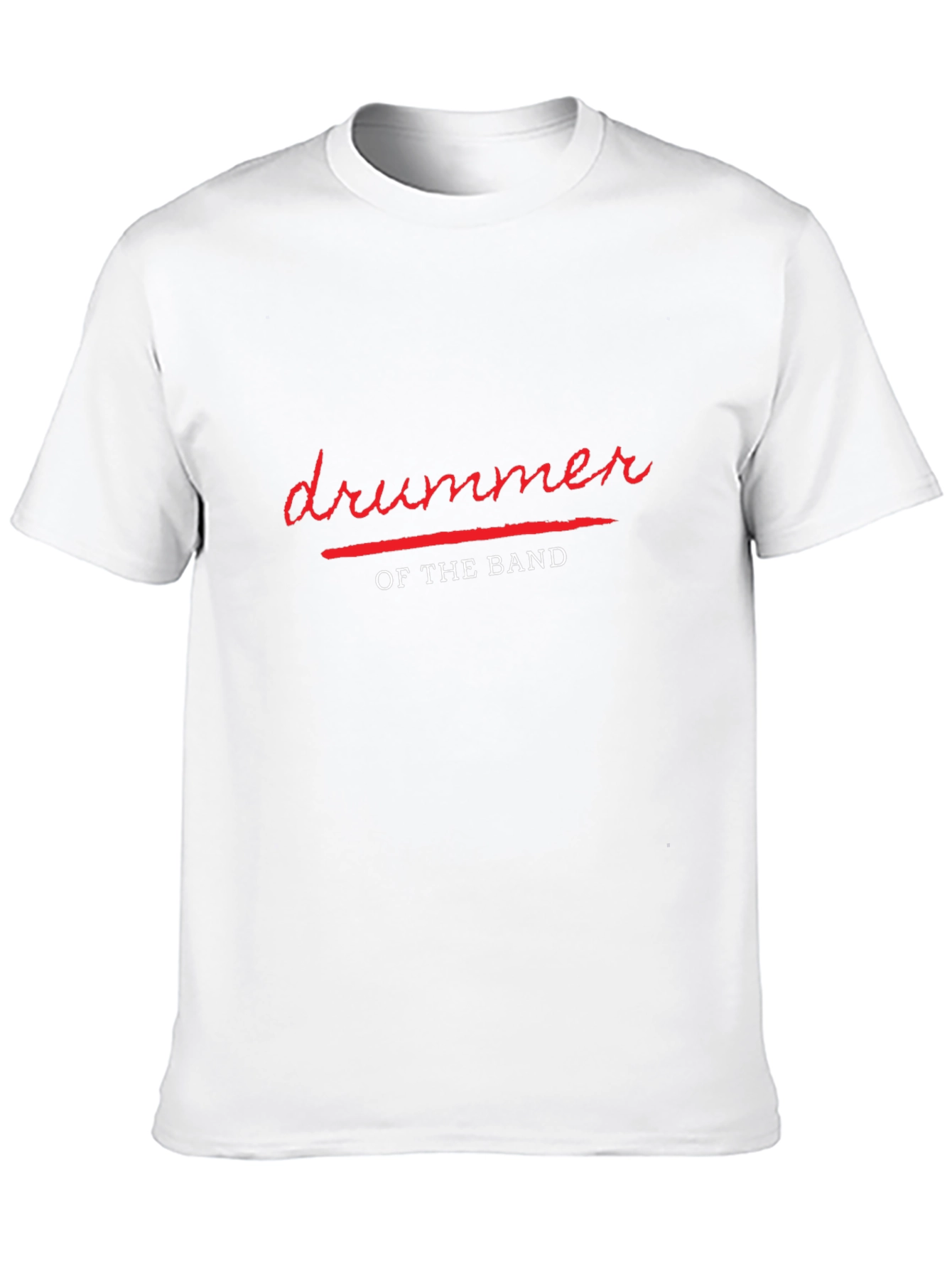Black Drummer of the Band - Black T-Shirt view 10
