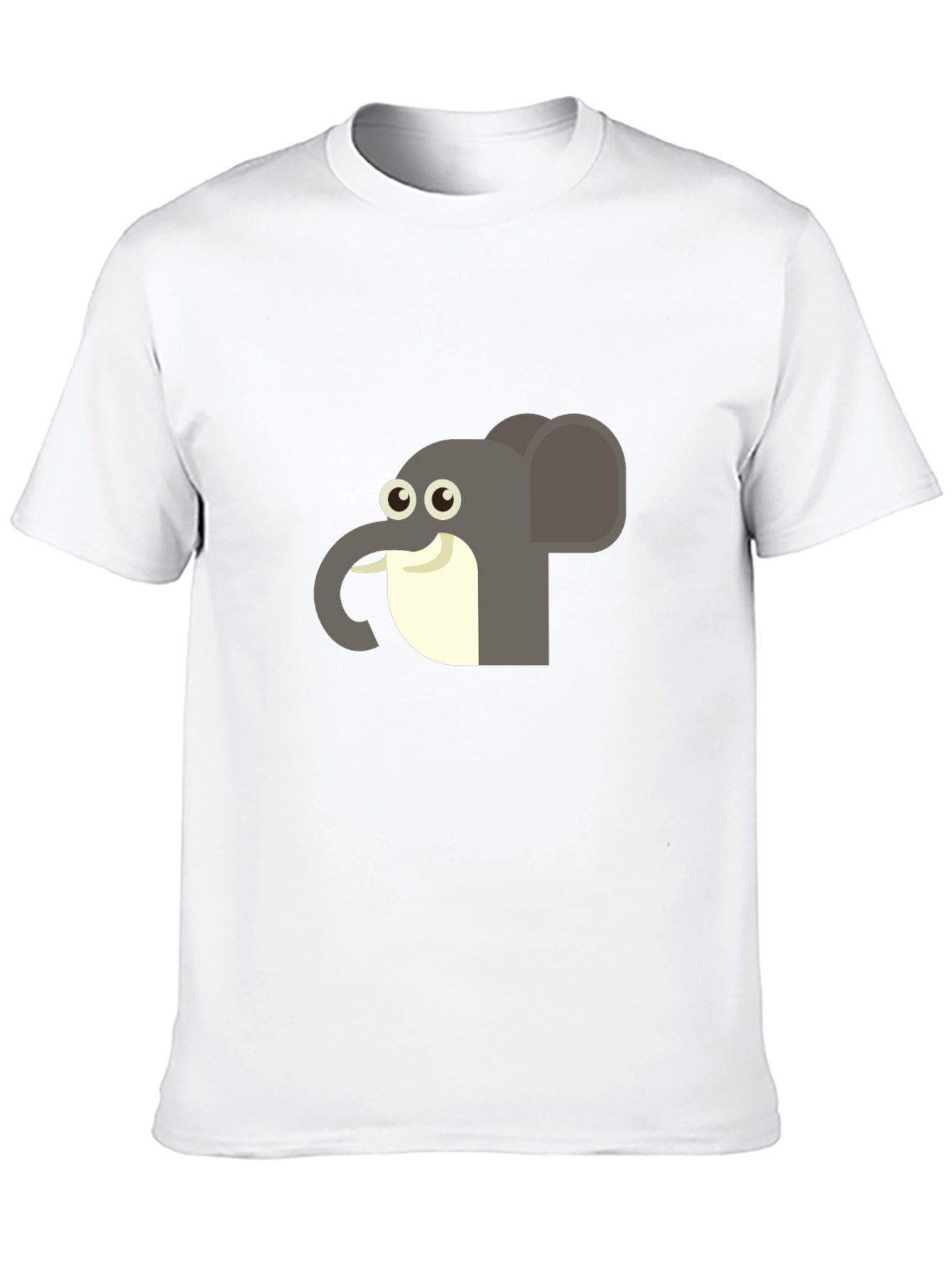 Black Elephant Graphic Tee - Casual Black T-Shirt view 10