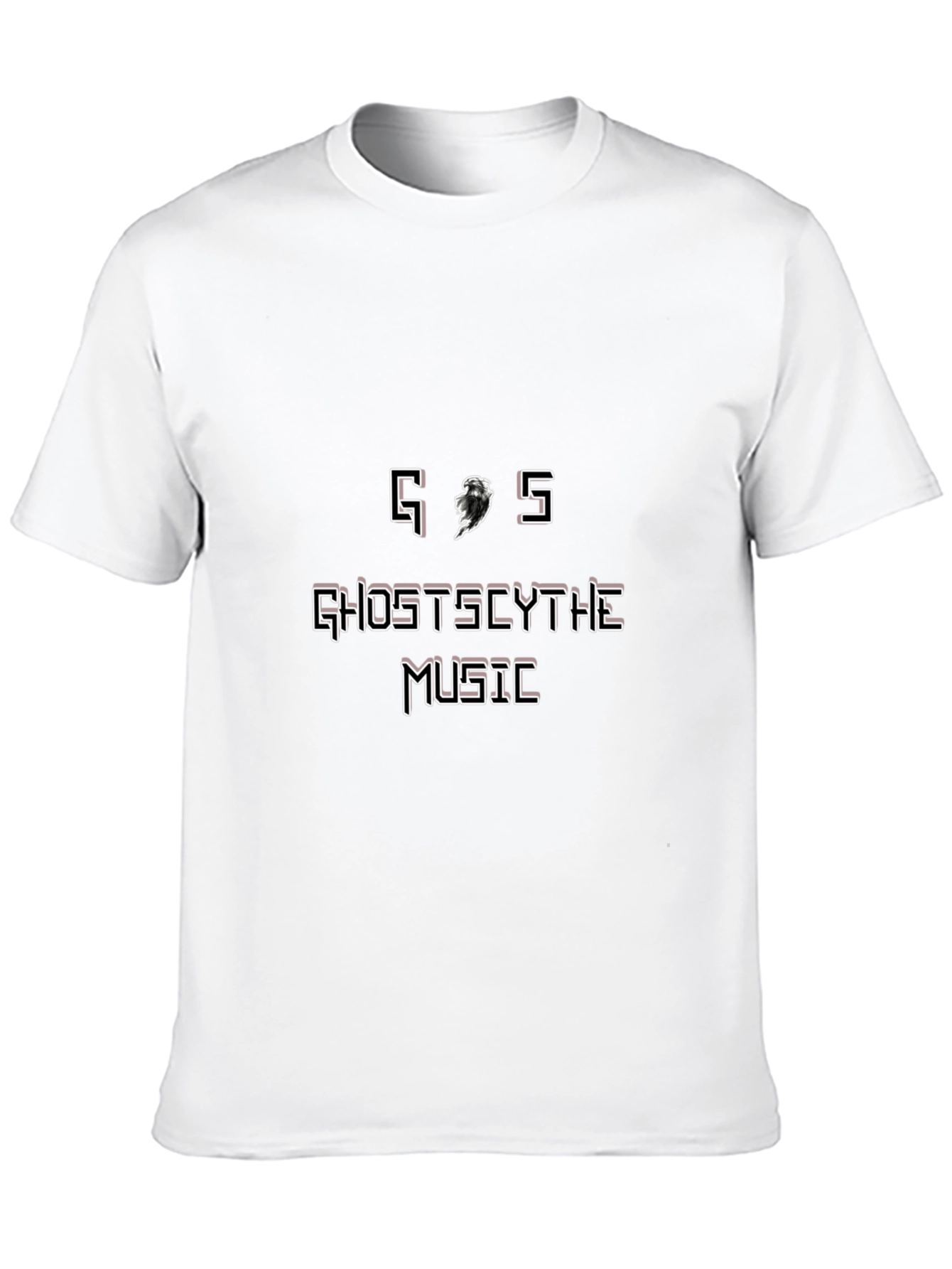 Black Ghostscythe Music Black T-Shirt view 10