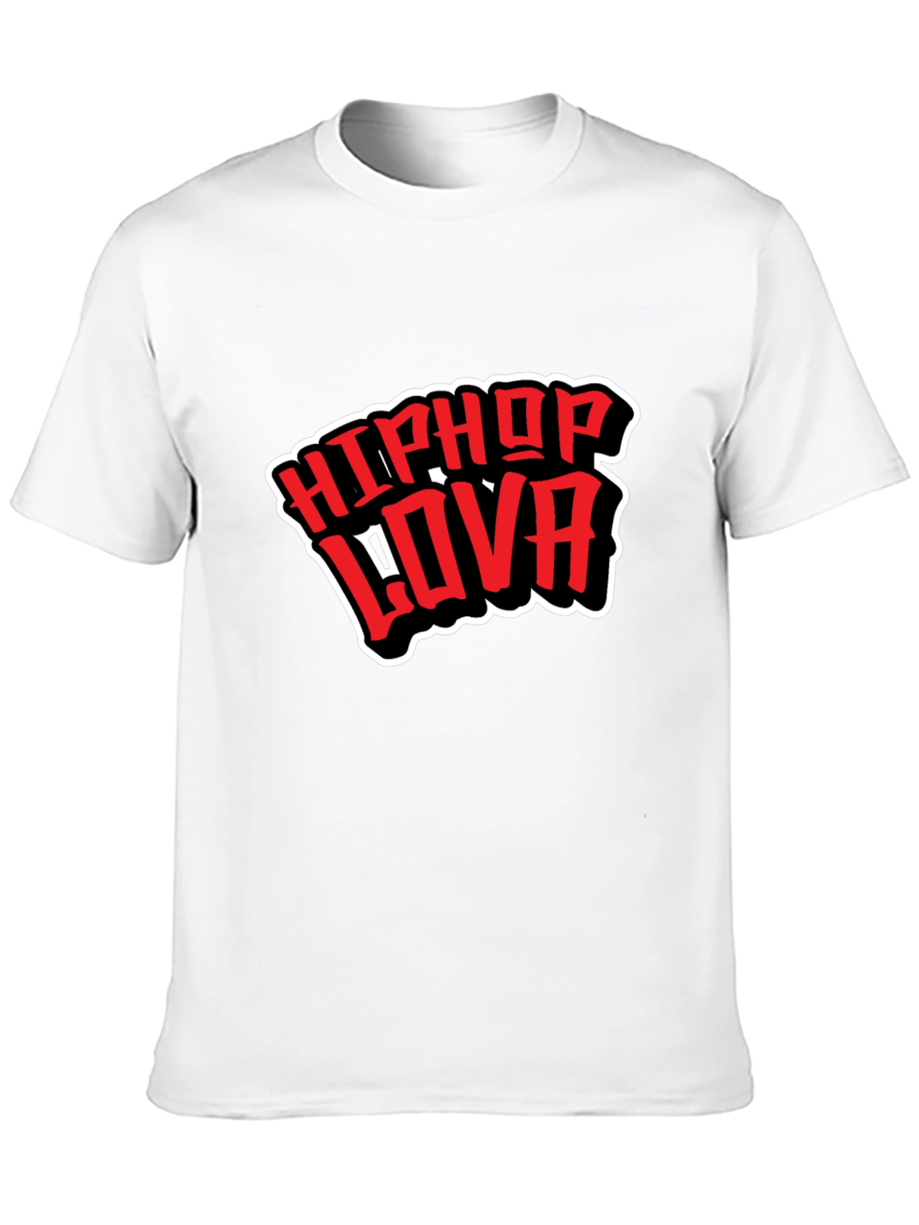 Black HipHop Lova Black Graphic Tee view 10
