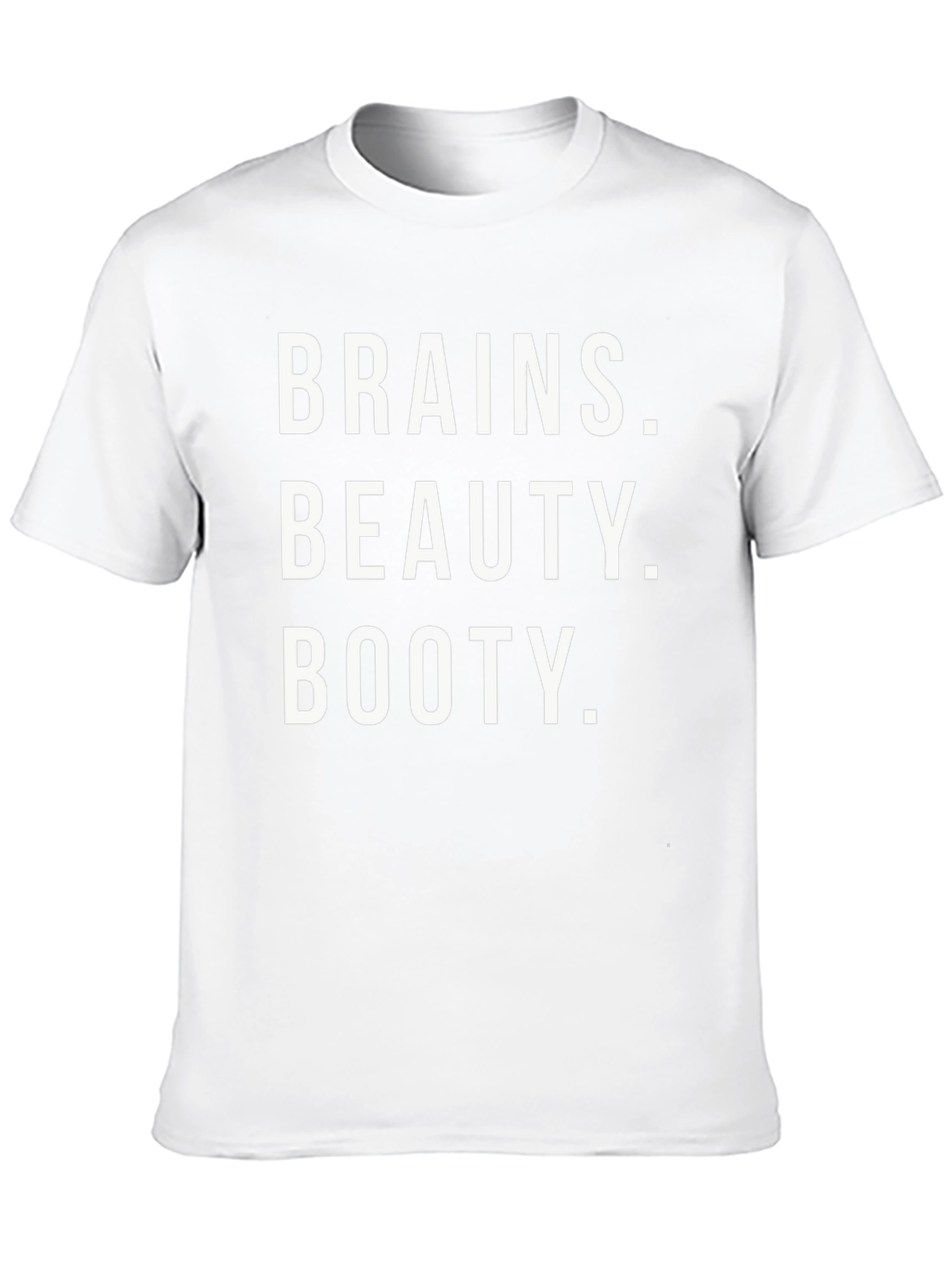 Brains Beauty Booty Graphic Tee - 10