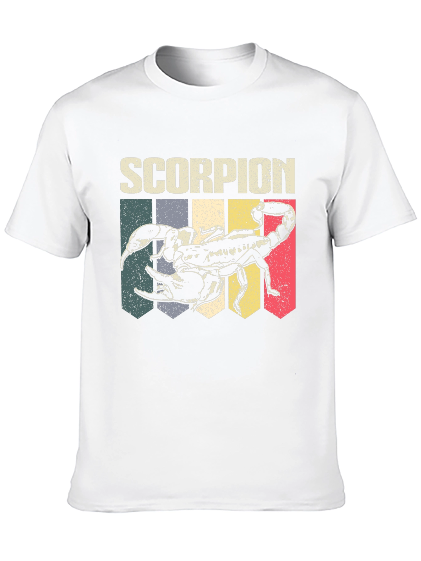 Black Retro Scorpion Graphic Tee - Black view 10