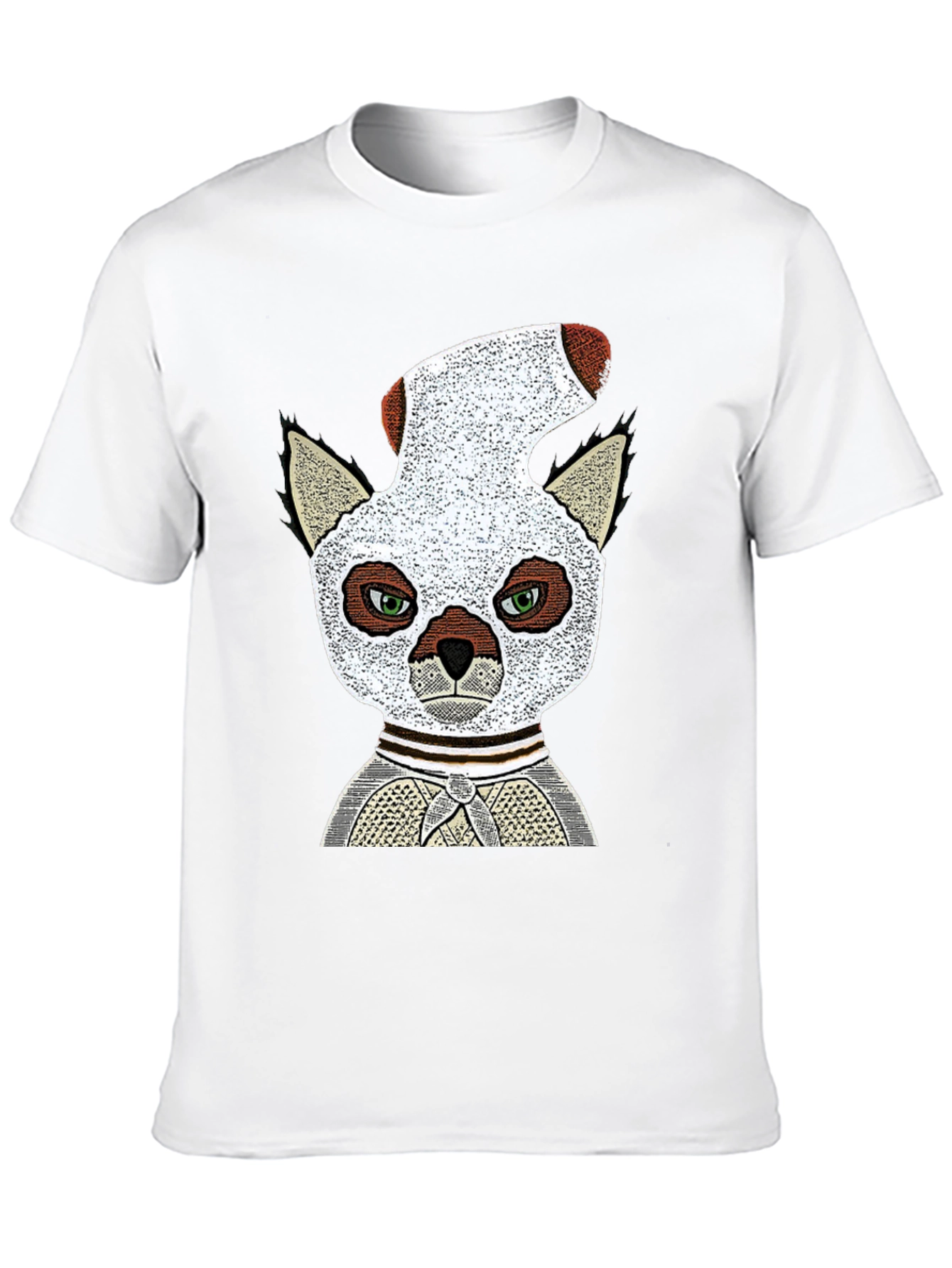 Black Lemur Sock-Head Graphic Tee - Unique, Comfy view 10