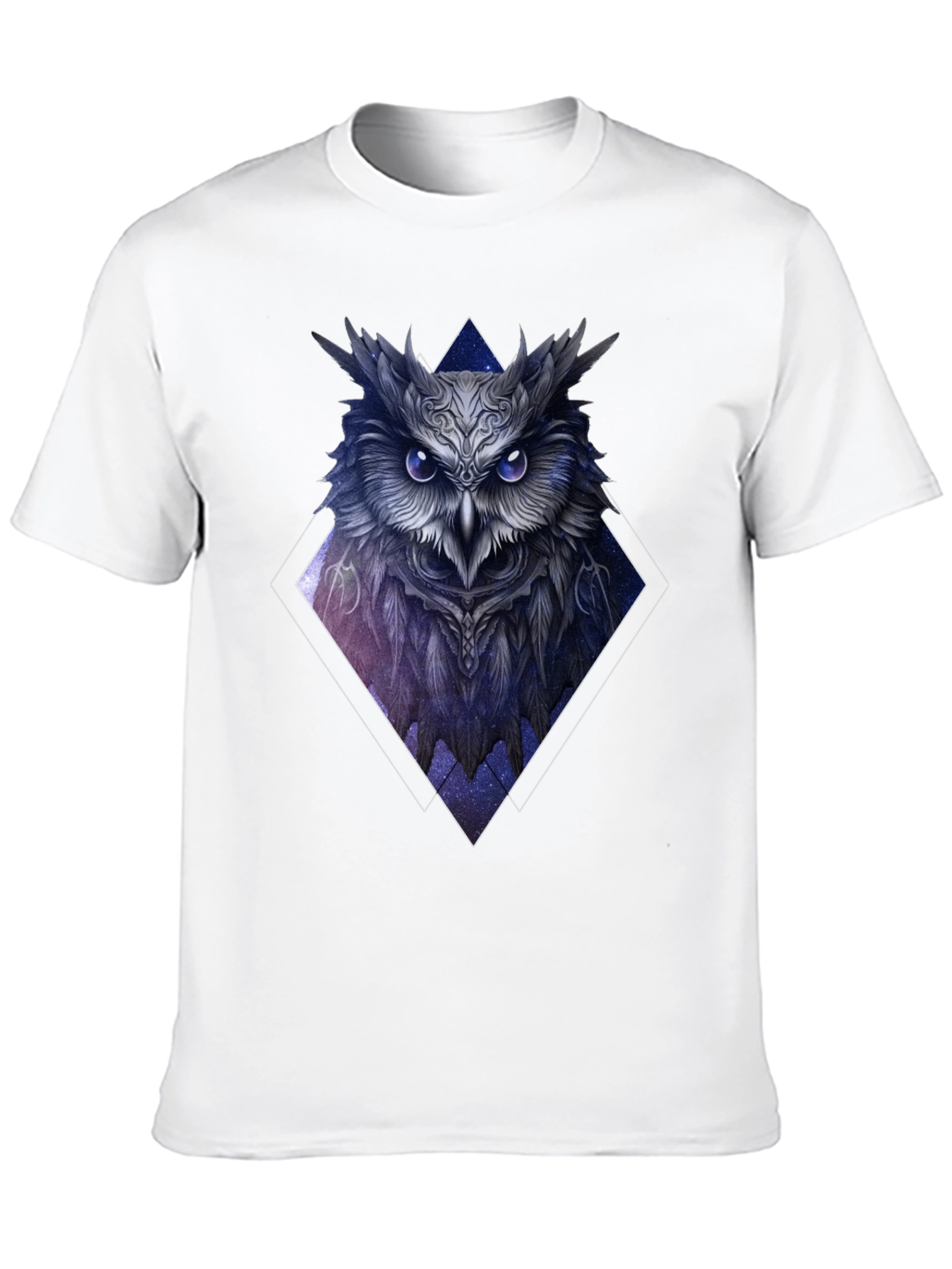 Black Mystic Owl Graphic Tee - Dark Academia Style view 10