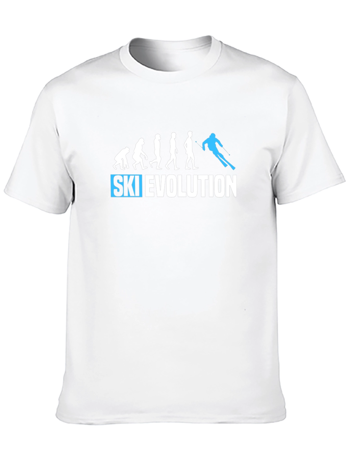 Black Ski Evolution Black T-Shirt view 10