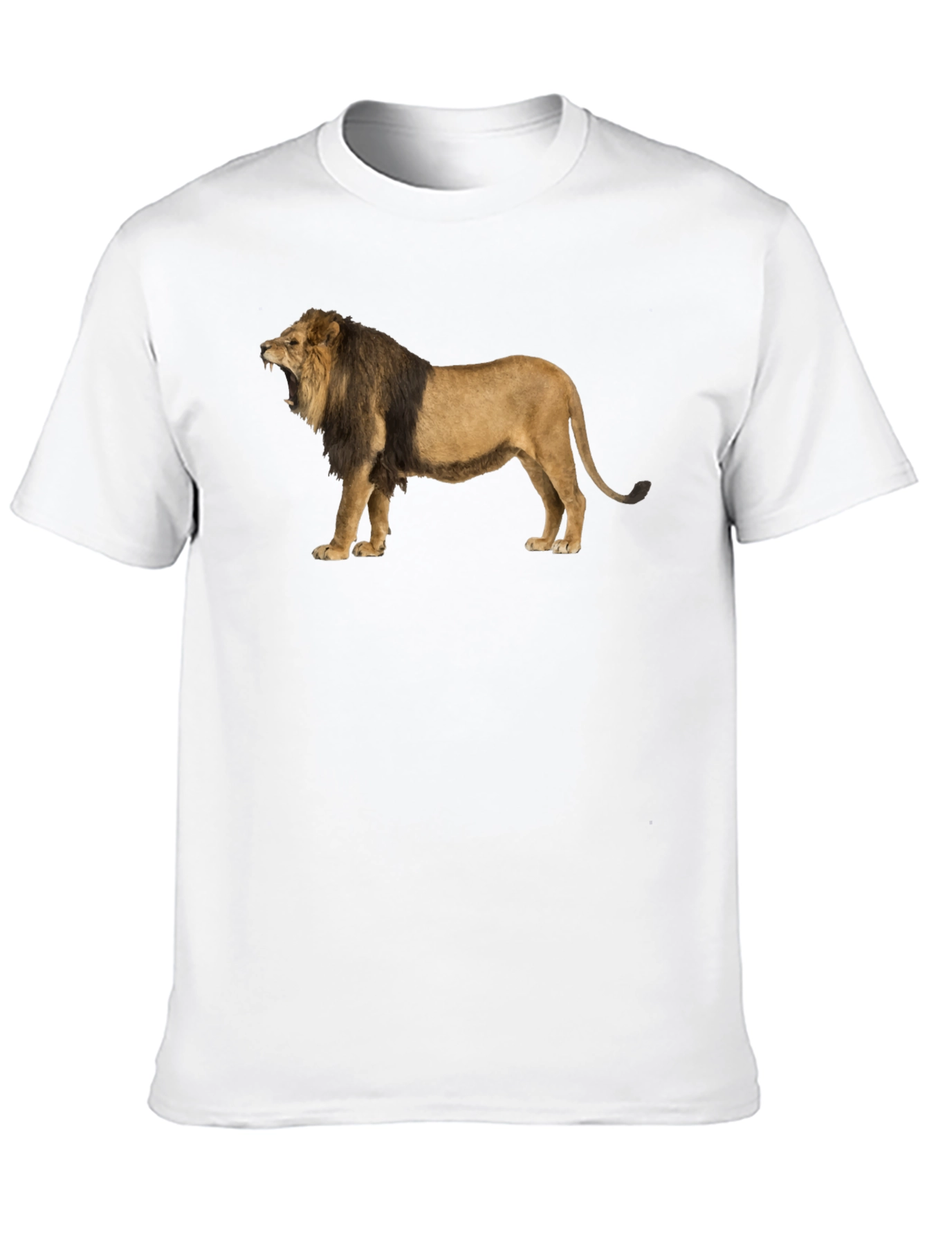 Black Lion Graphic Tee - Mens Black T-Shirt view 10