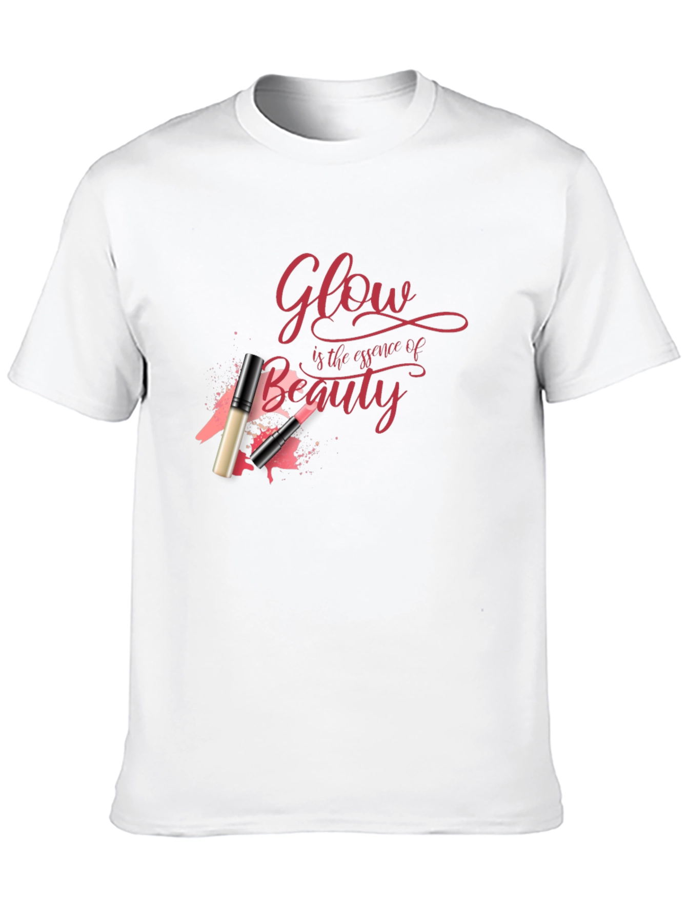 Black Glow is the Essence of Beauty Graphic Tee view 10