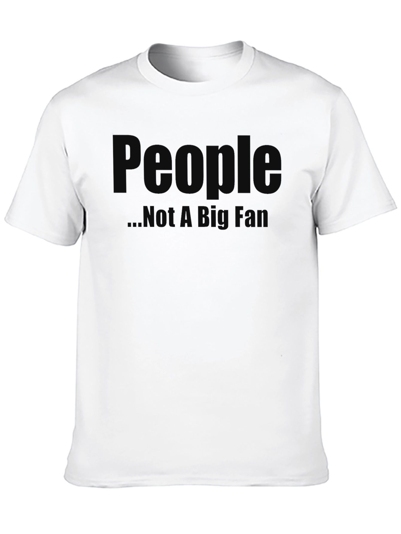 Black People... Not a Big Fan Graphic T-Shirt view 10