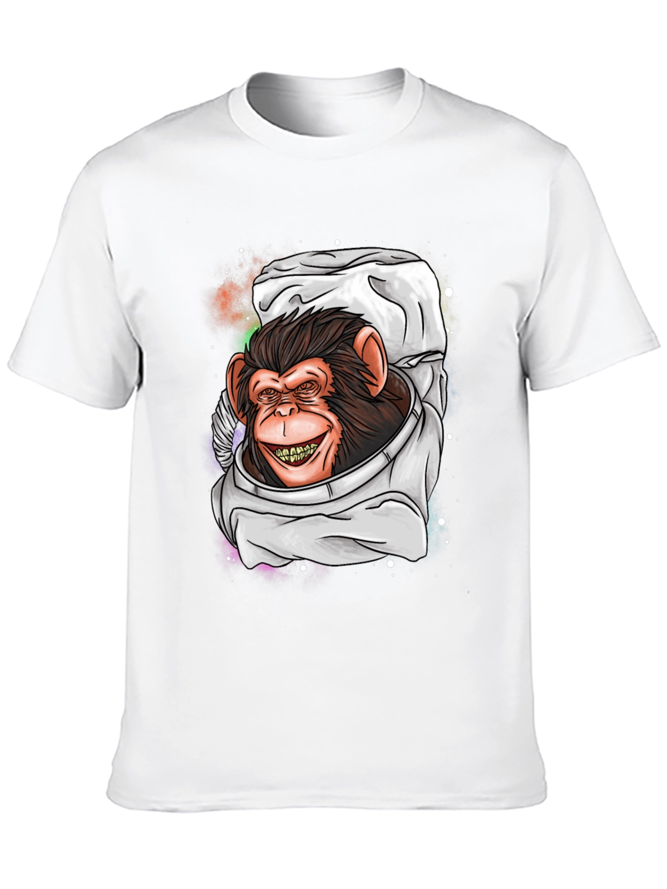 Black Space Monkey Graphic Tee view 10
