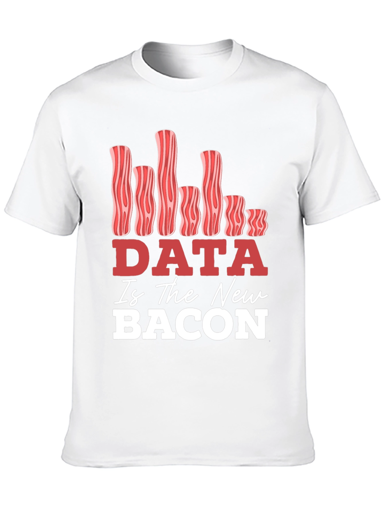 Black Data Is The New Bacon Graphic T-Shirt view 10