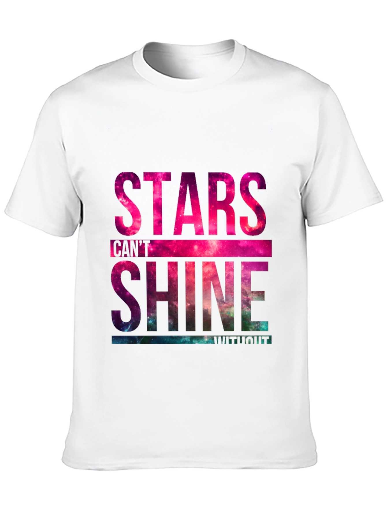 Black Stars Can't Shine T-Shirt view 10