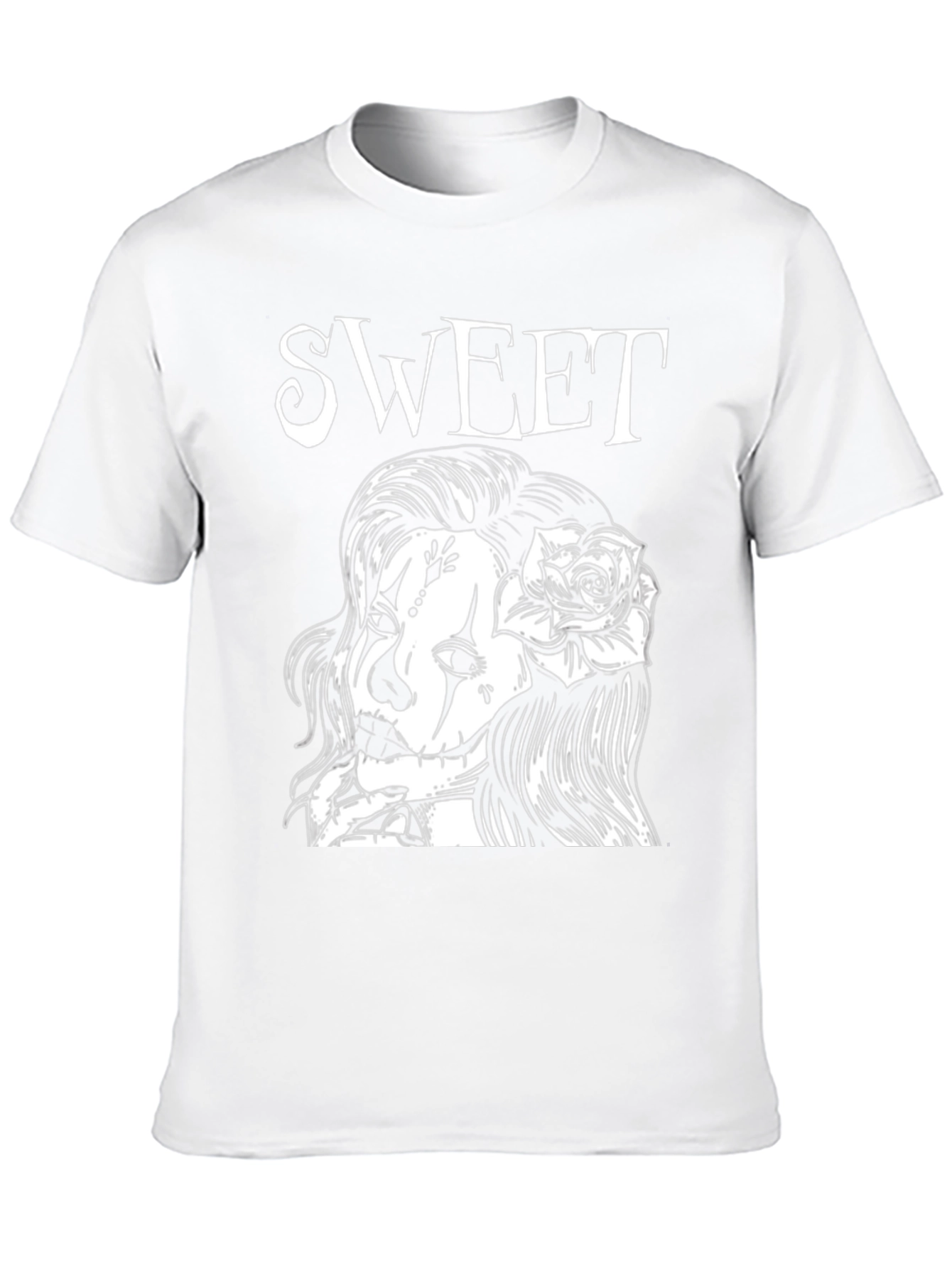 Black Sweet Sugar Skull T-Shirt view 10