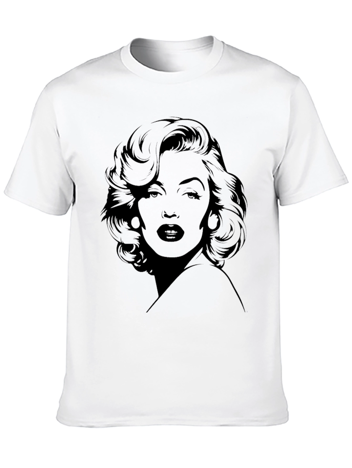 Black Marilyn Monroe Black T-Shirt  view 10