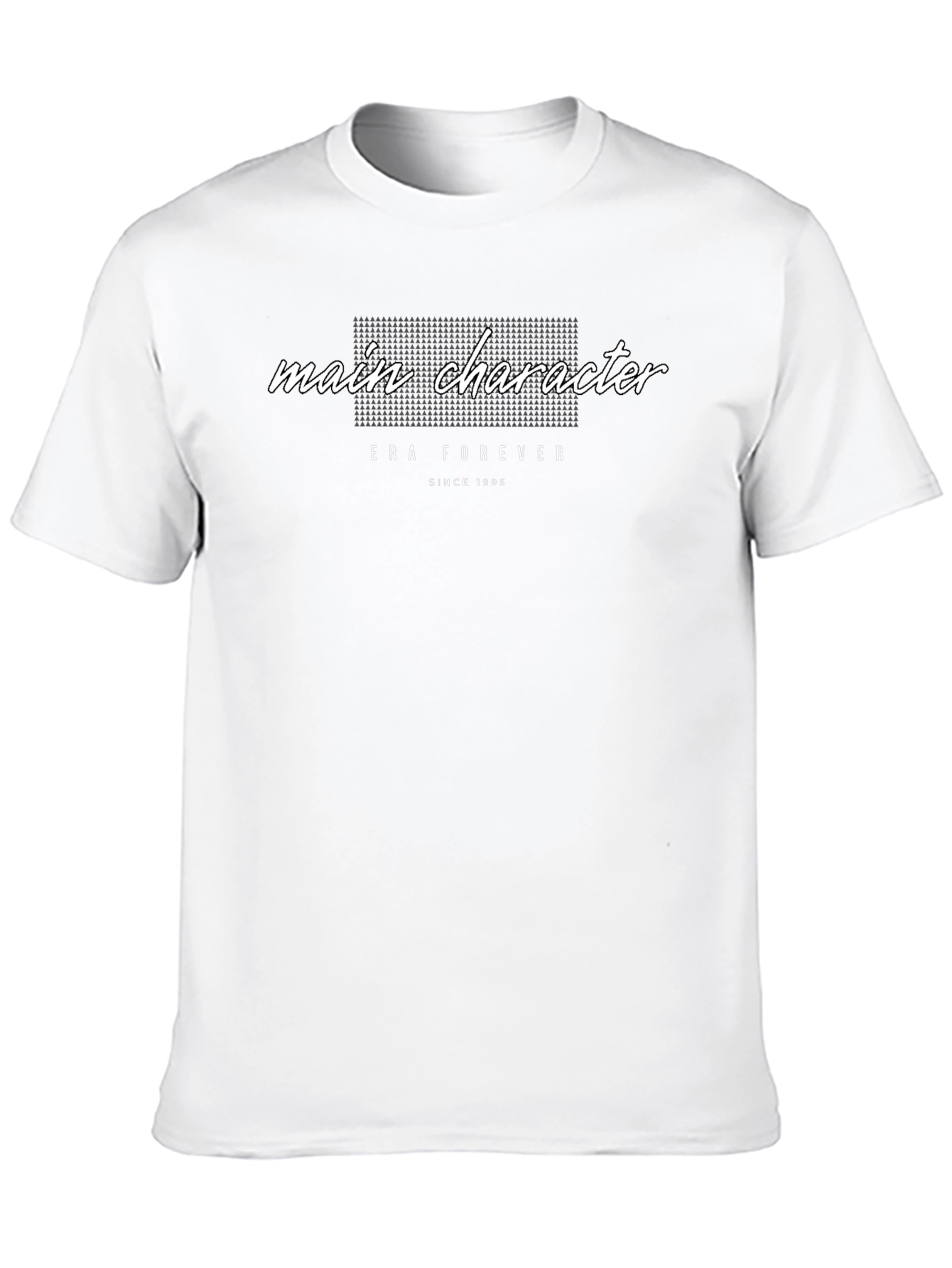 Black Main Character Era Forever Black T-Shirt view 10