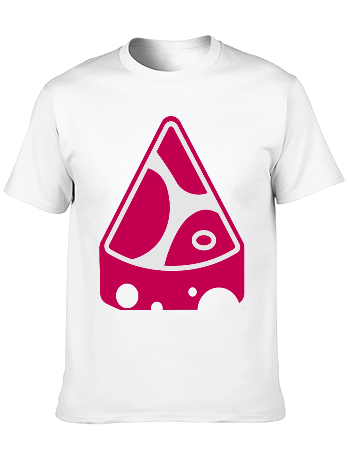 Black Funky Cheese Graphic Tee - Black Cotton Blend Shirt view 10