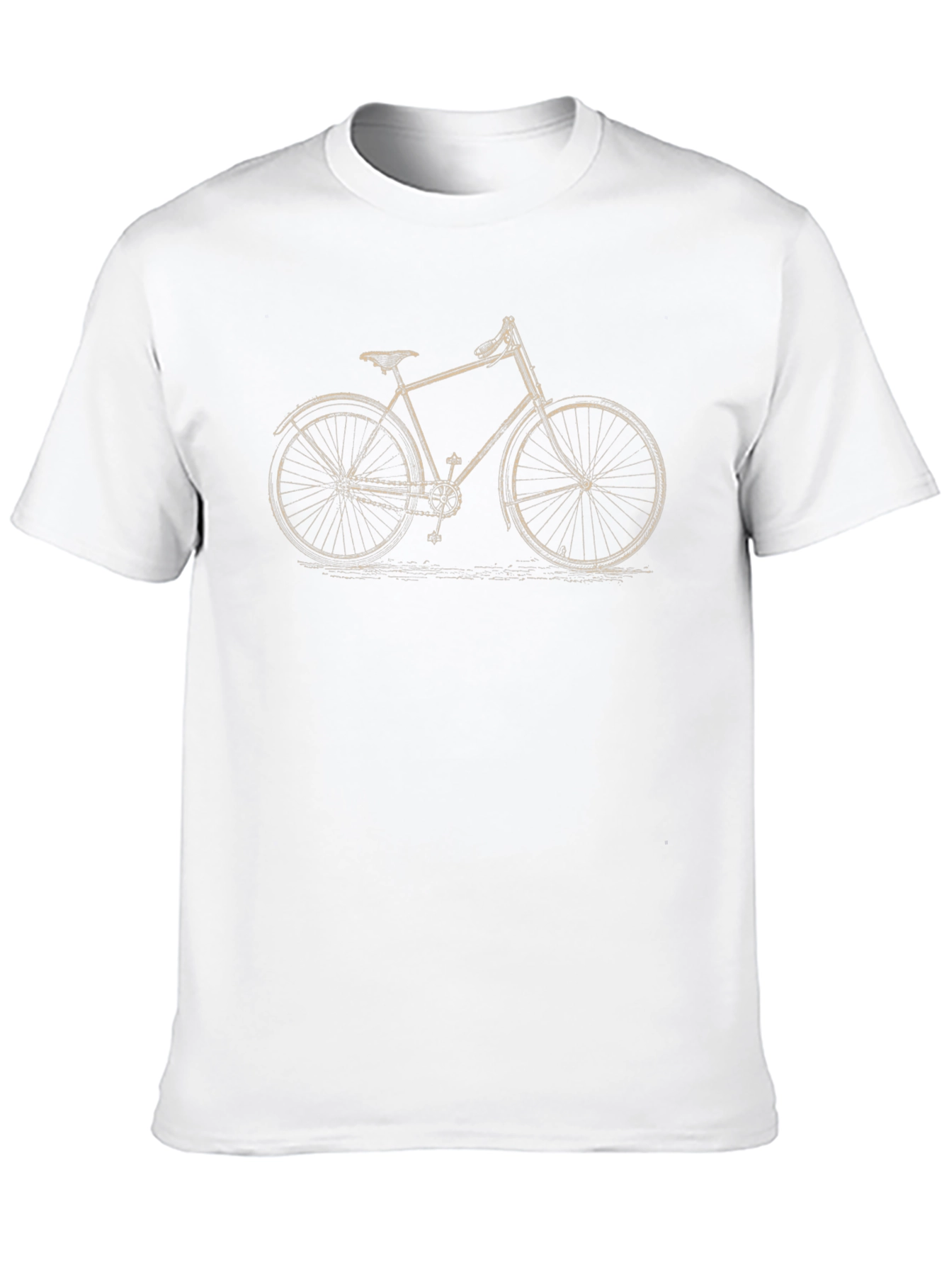 Black Vintage Bicycle Graphic Tee - Classic Ride view 10
