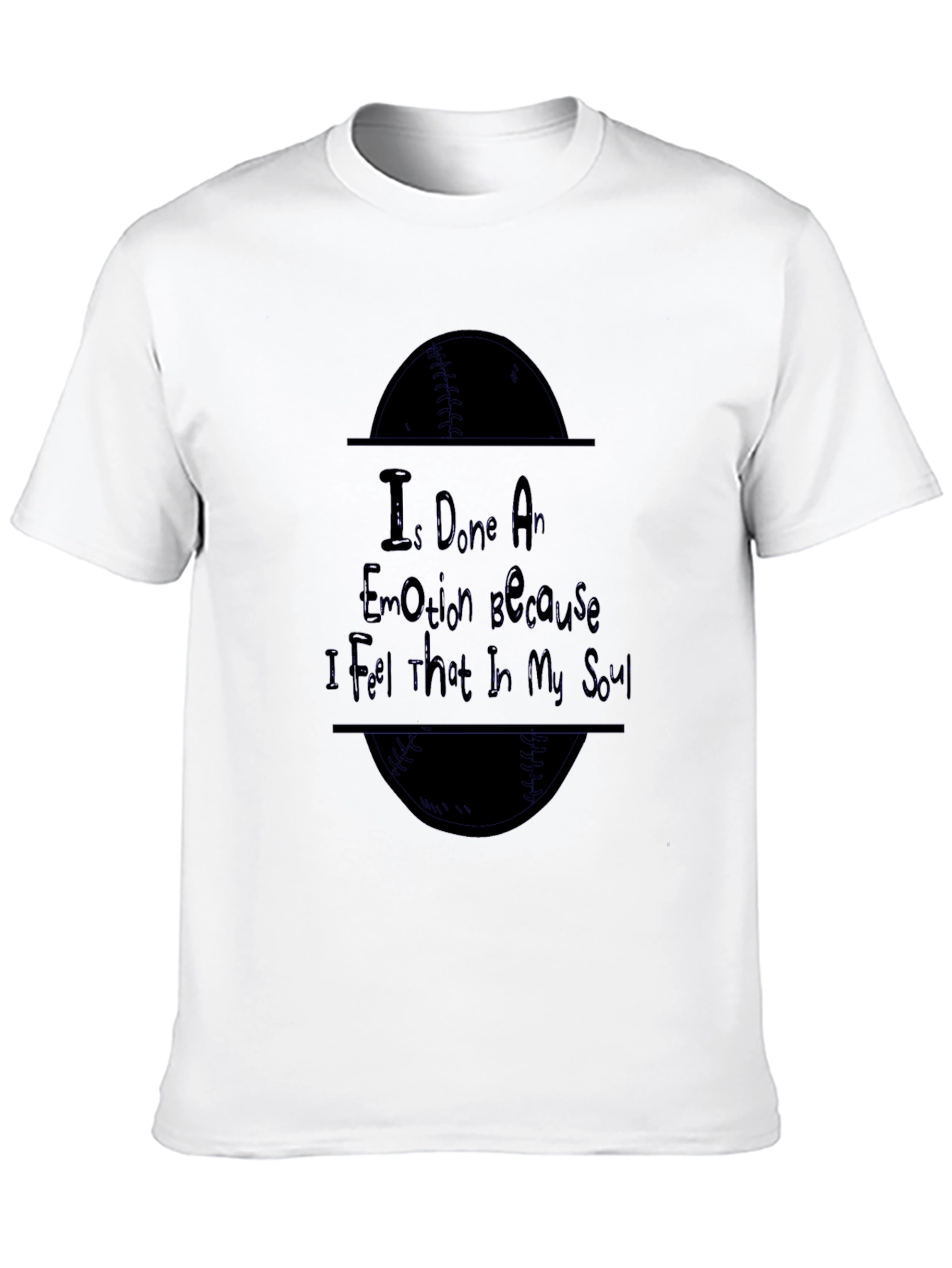 Black I Done An Emotion Graphic Tee view 10