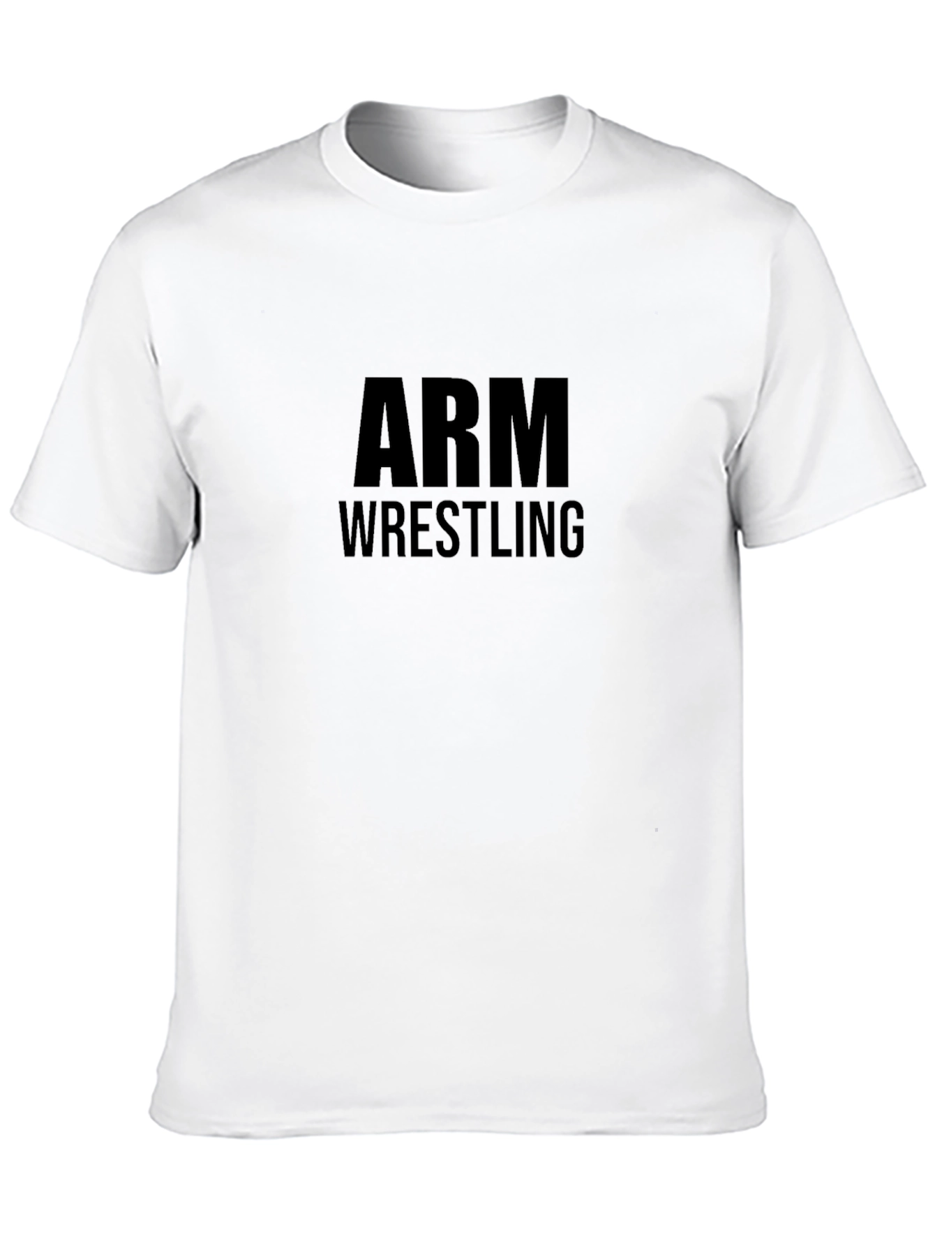 Black Arm Wrestling Graphic Tee - Black T-Shirt view 10