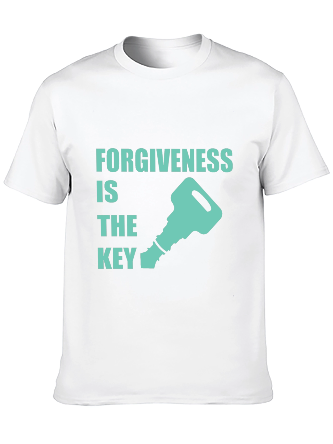 Black Forgiveness is the Key Graphic T-Shirt view 10