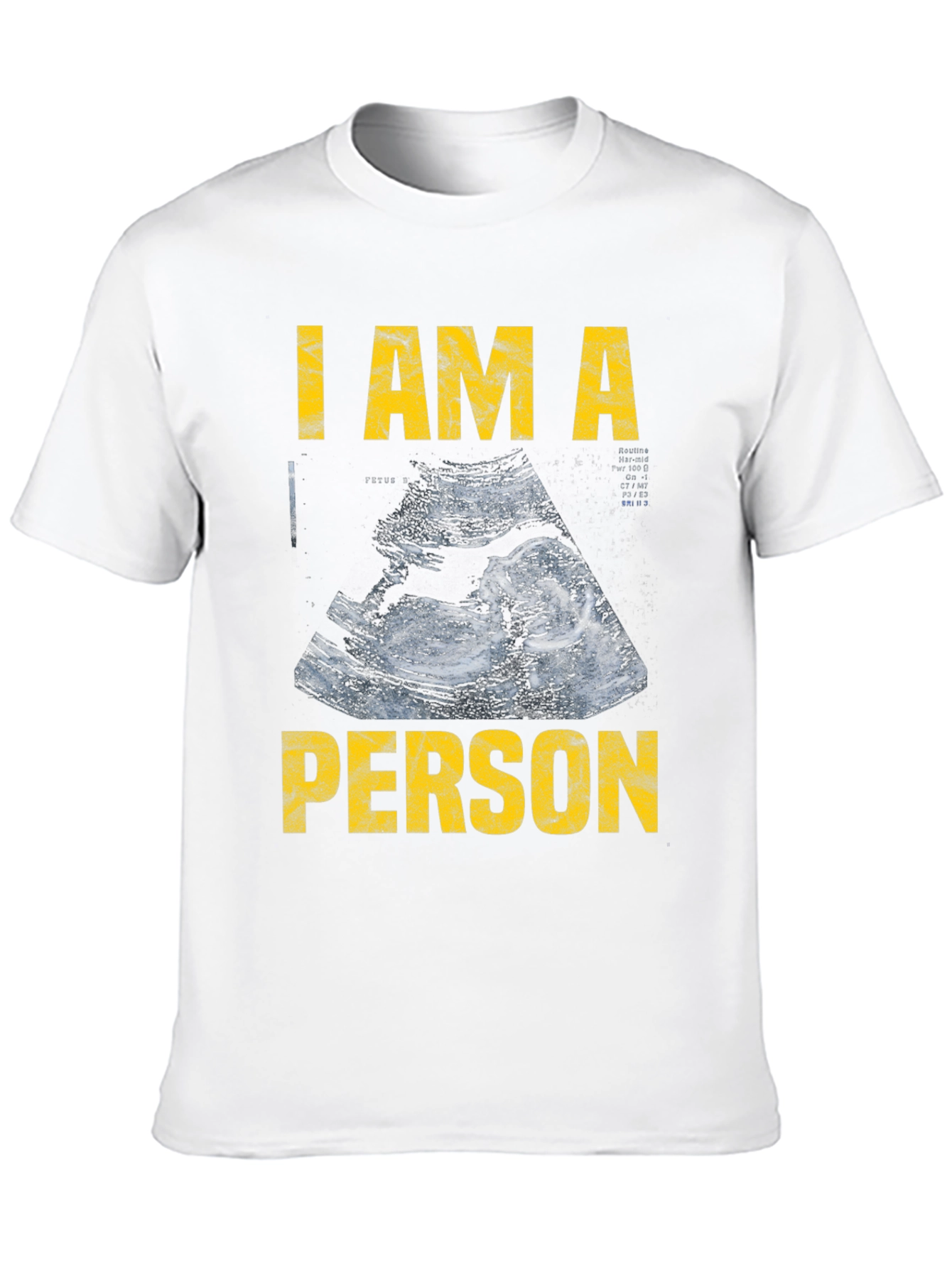 Black I Am A Person Pro-Life T-Shirt view 10