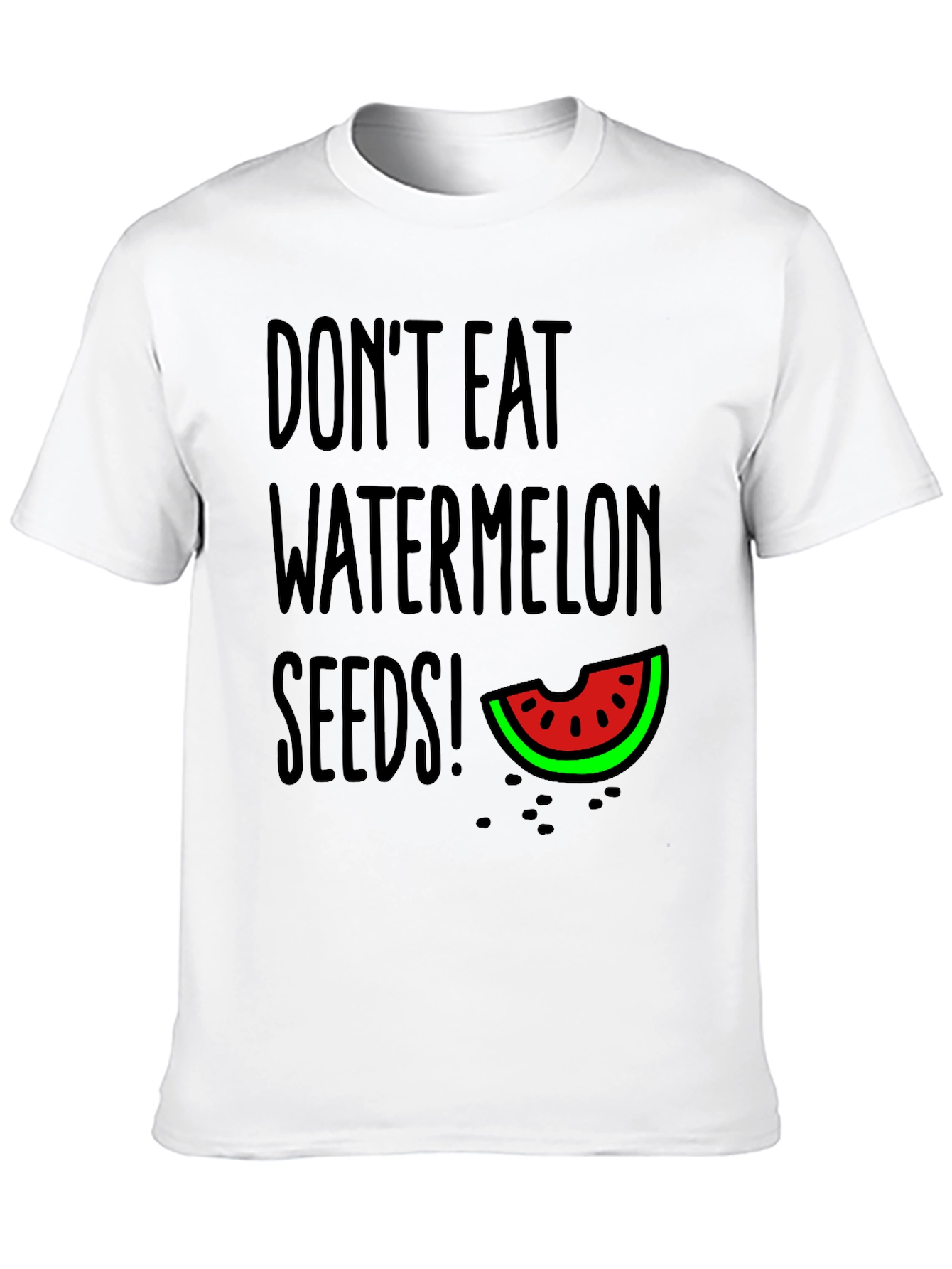 Black Don't Eat Watermelon Seeds T-Shirt view 10
