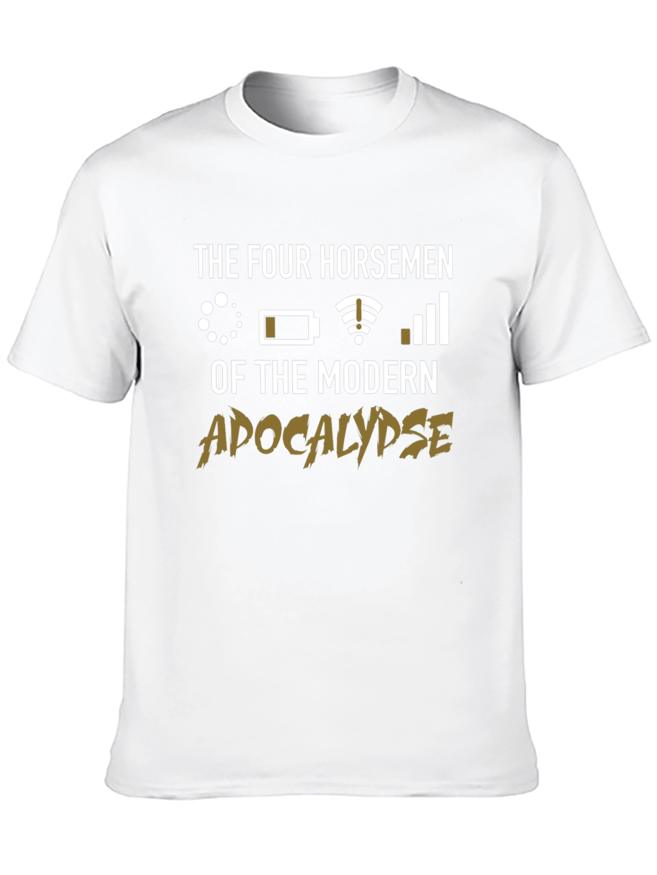 Black Modern Apocalypse T-Shirt view 10