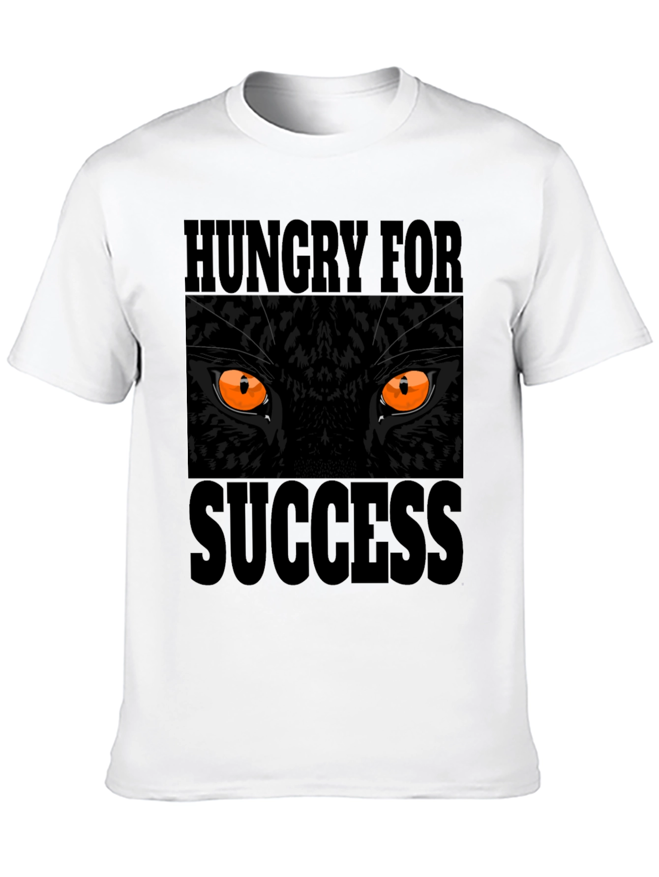 Black Hungry for Success Graphic Tee view 10