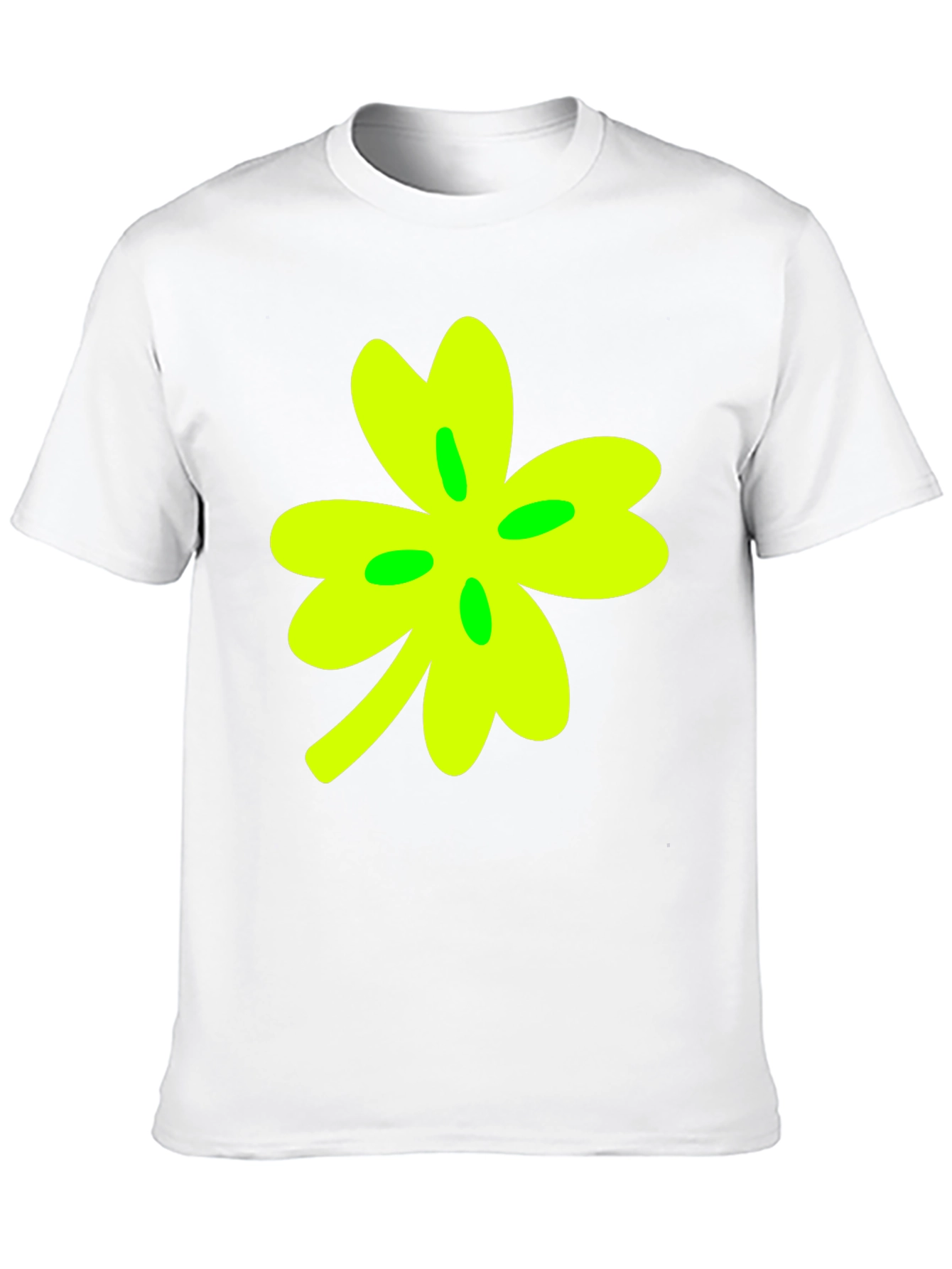 Black Lucky Clover Black T-Shirt view 10