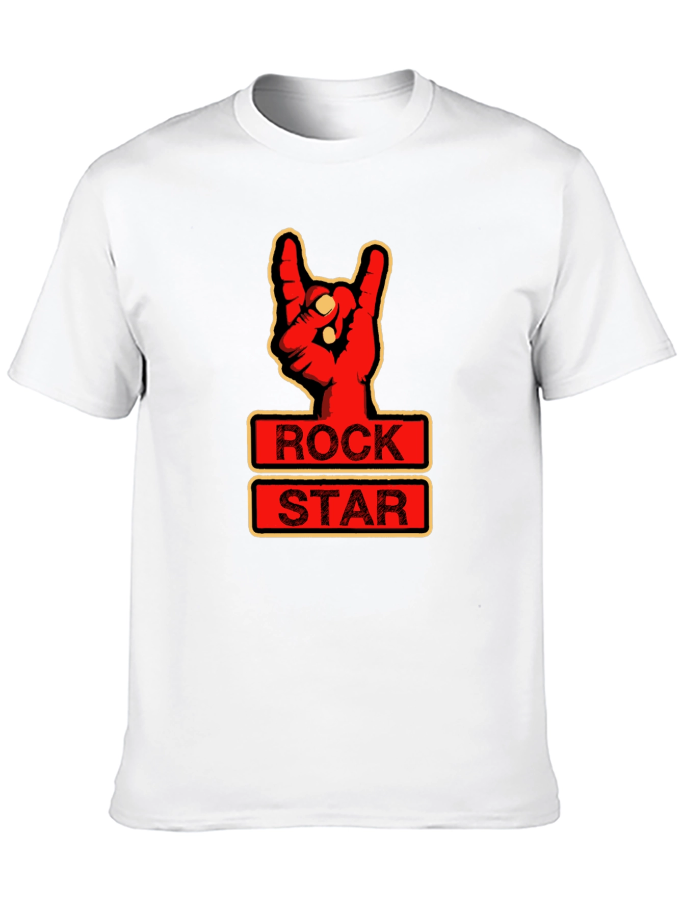 Black Rock Star Graphic Tee - Music Lover Shirt view 10