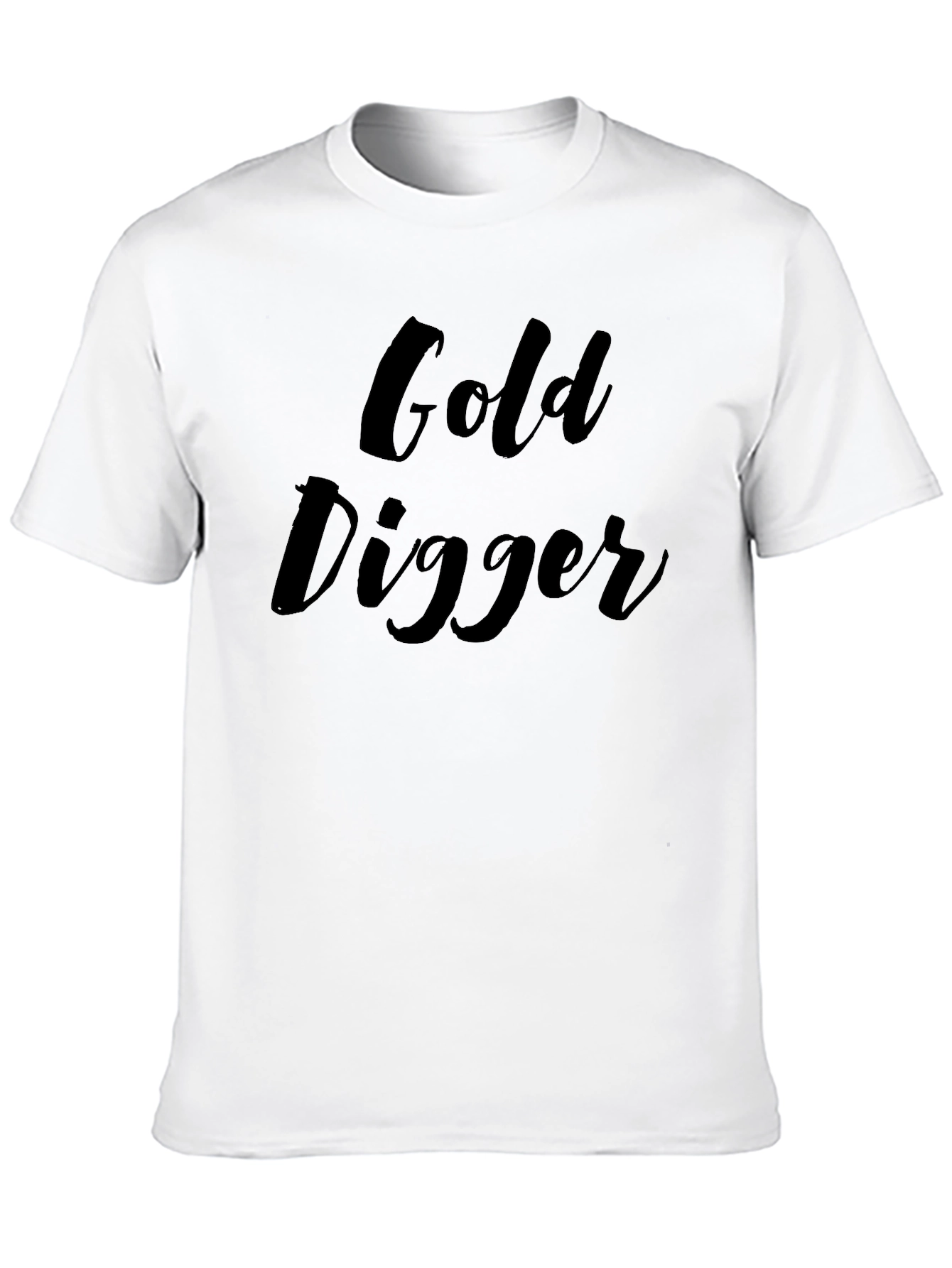 Black Gold Digger Black Graphic Tee view 10