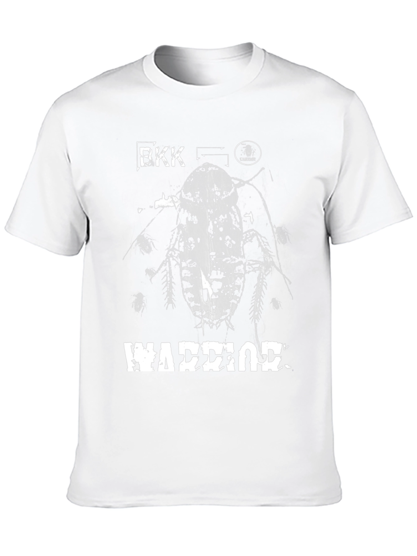 Black BKK Warrior Graphic Tee - Bold Cockroach Design view 10