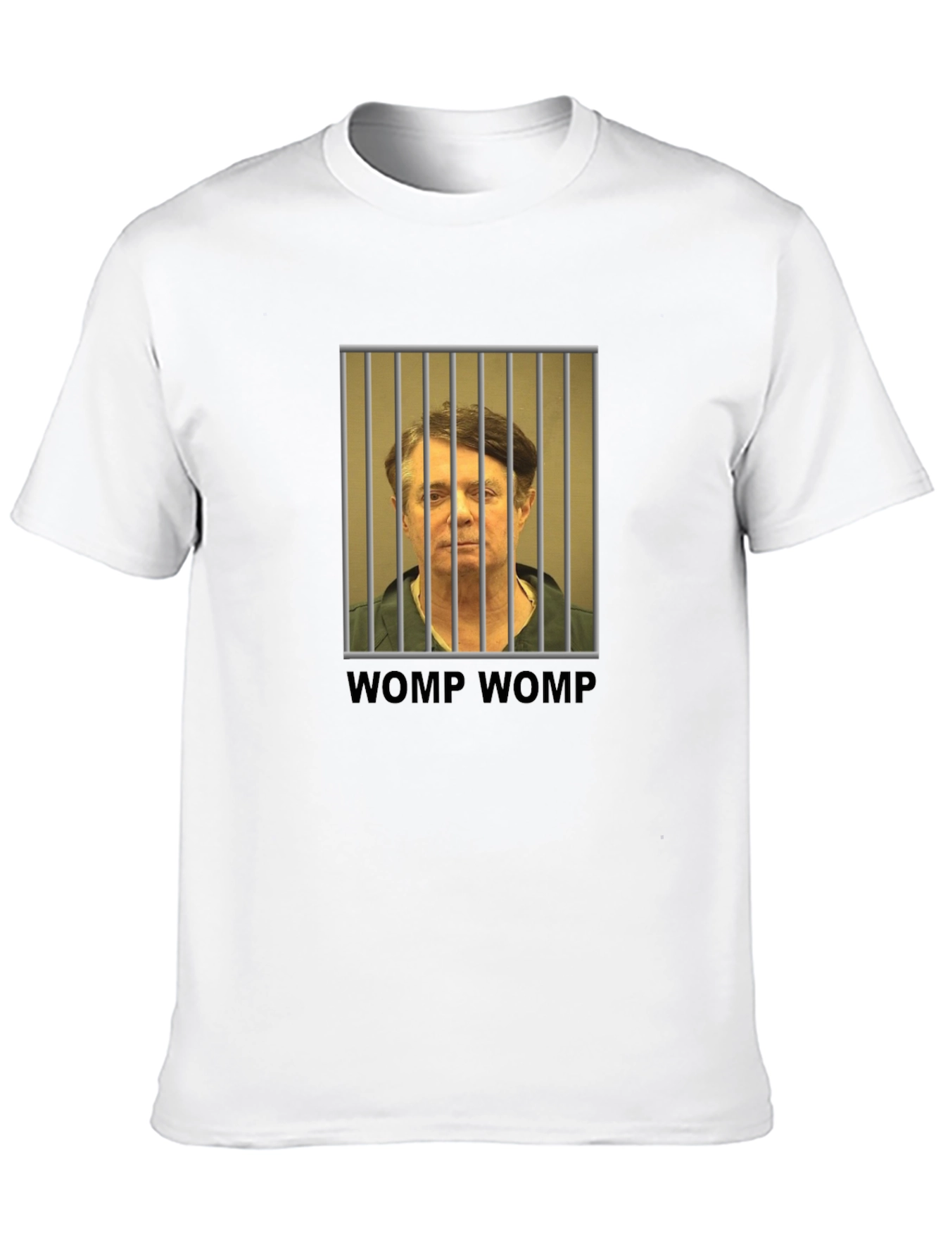 Black Womp Womp Prisoner Graphic Tee view 10