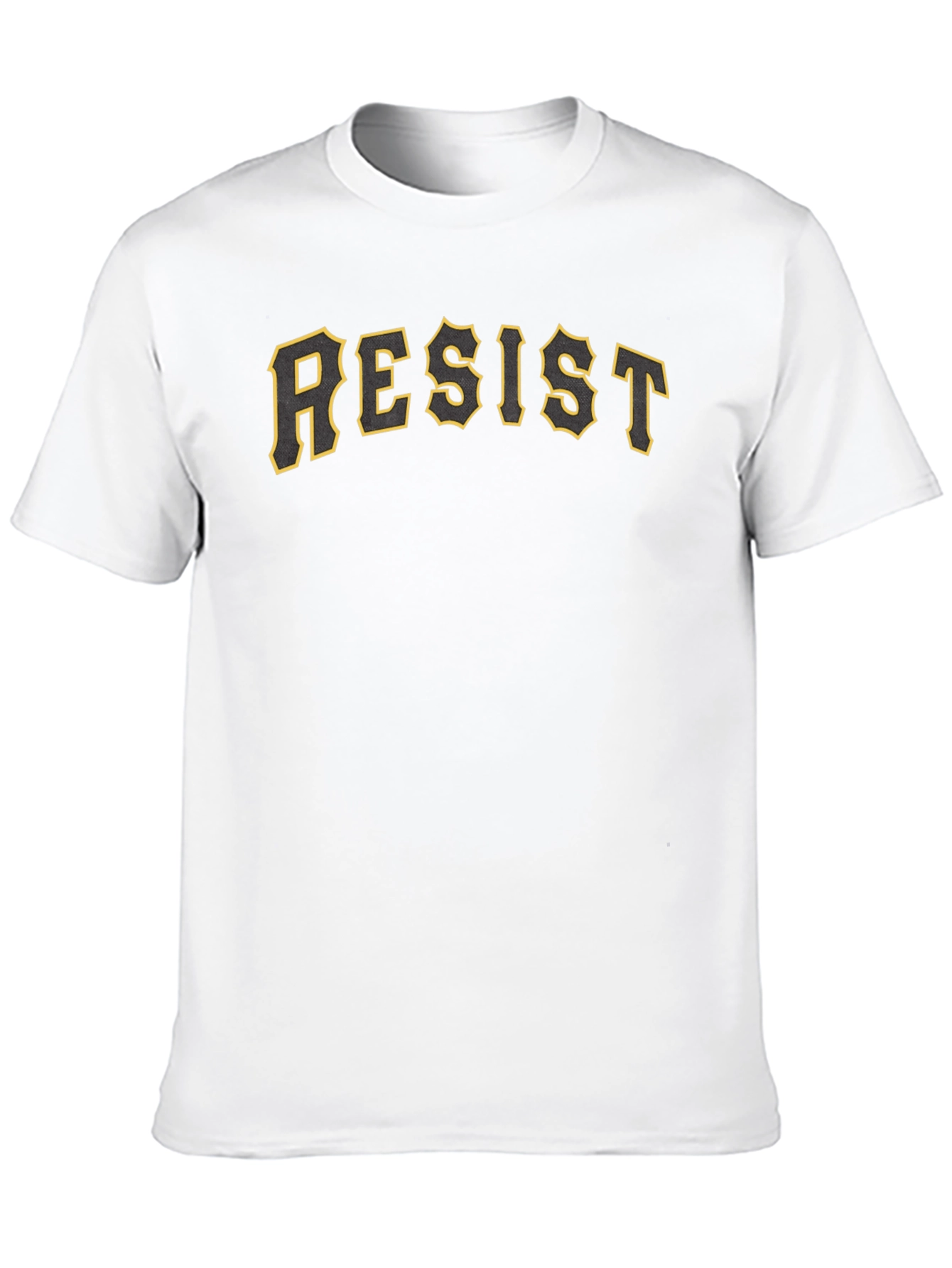 Black Resist Graphic T-Shirt - Bold Statement Tee view 10