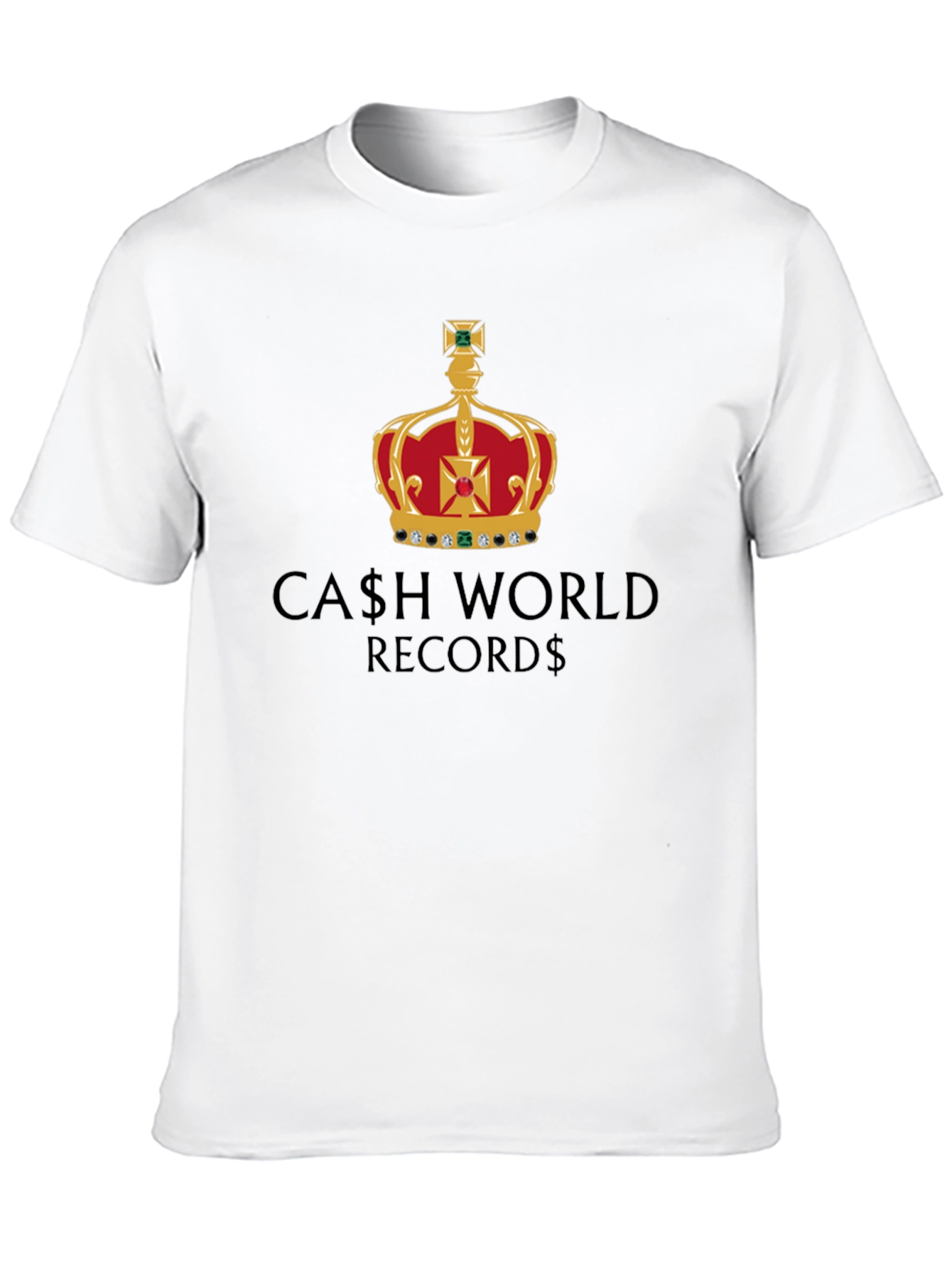 Black Cash World Records Black Graphic T-Shirt view 10