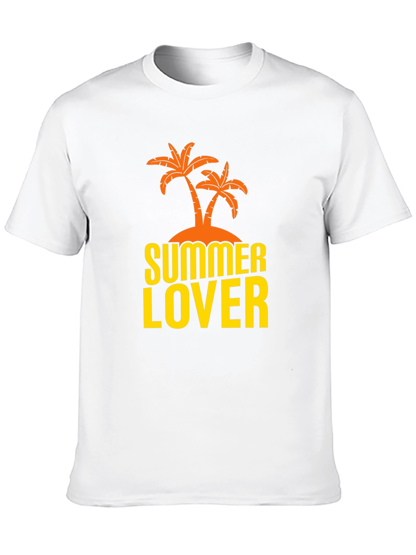 Black Summer Lover Graphic T-Shirt - Black view 10