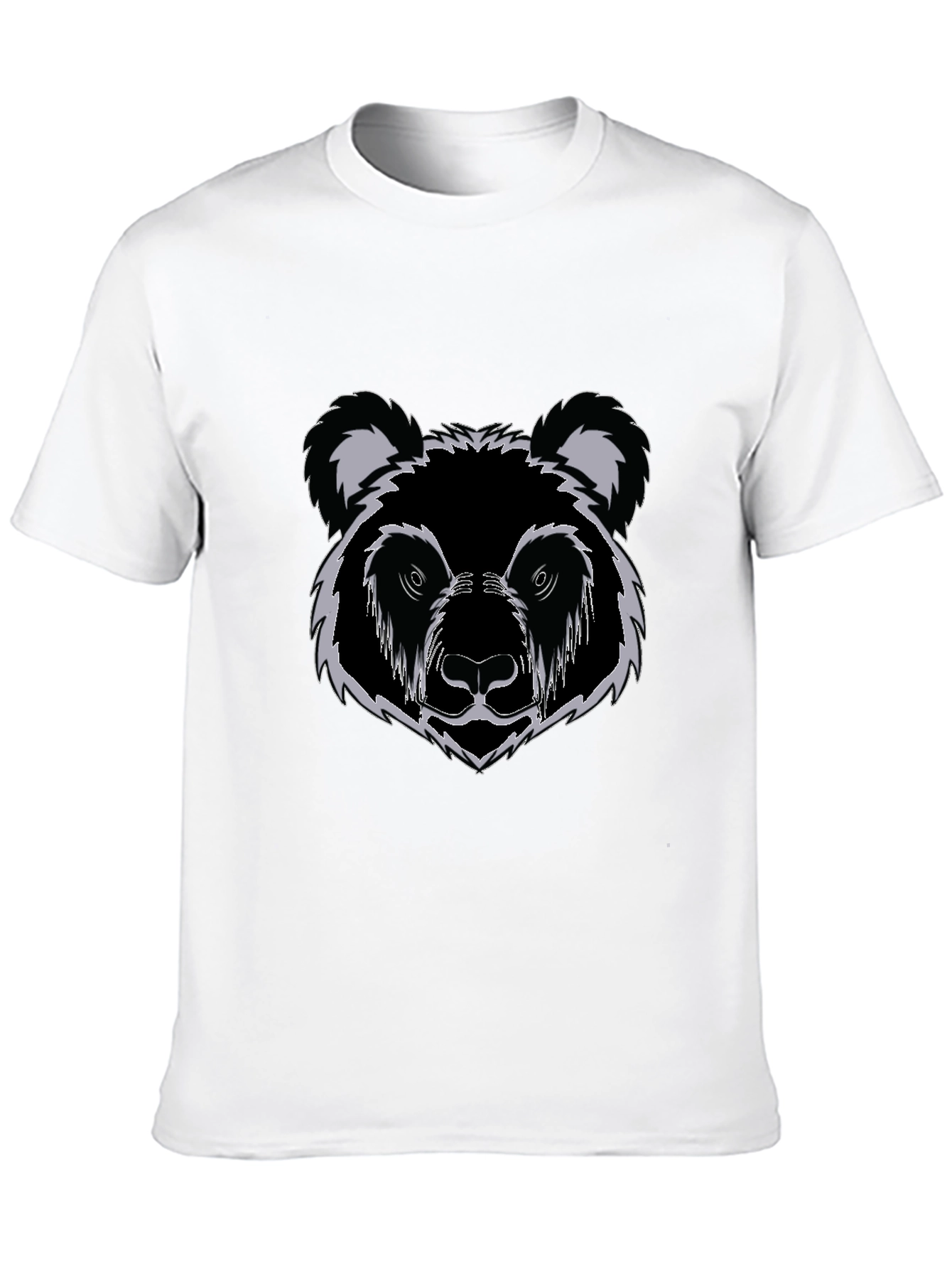 Black Black Bear Graphic Print T-Shirt view 10