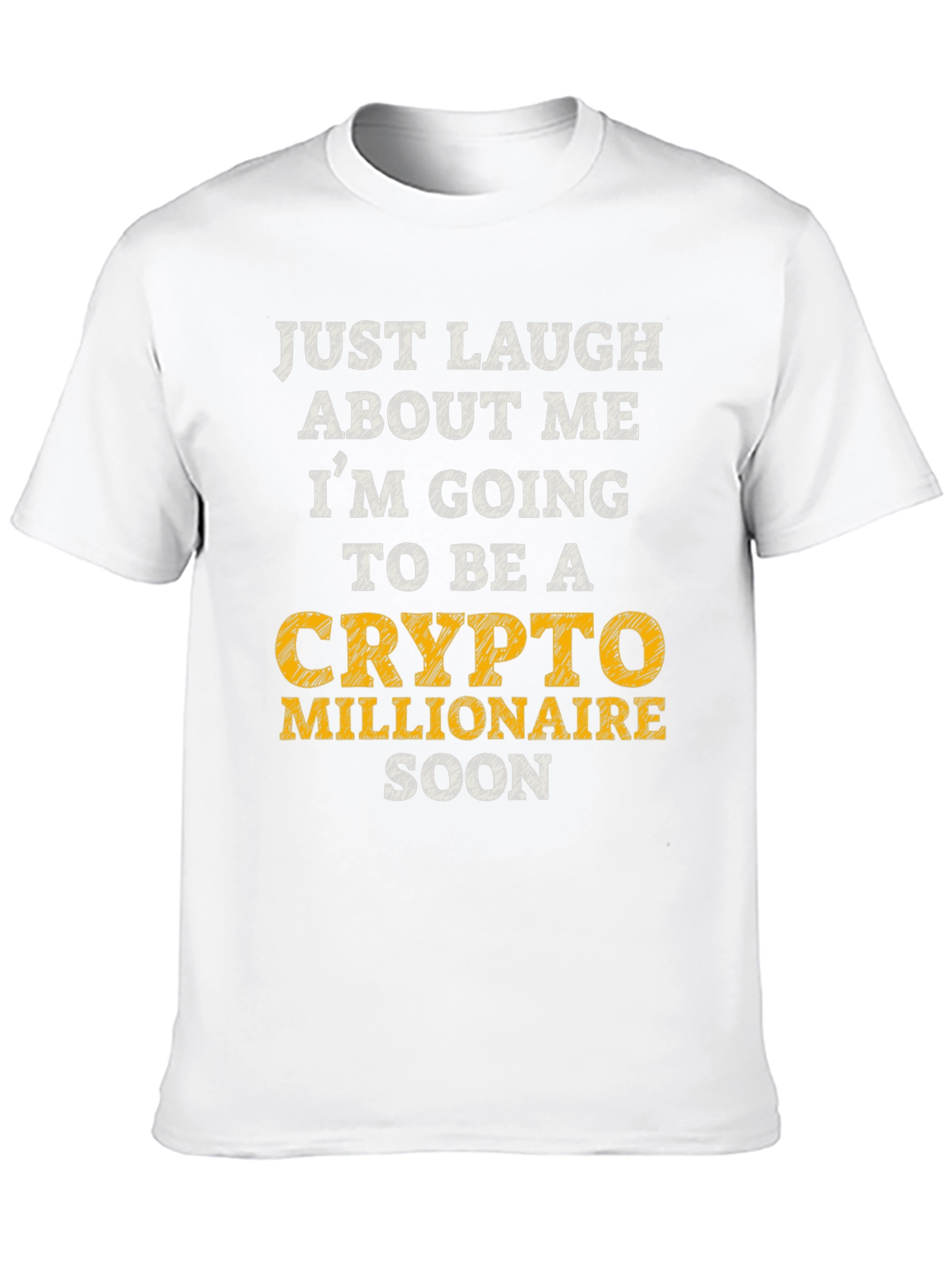 Black Crypto Millionaire Soon Graphic T-Shirt view 10
