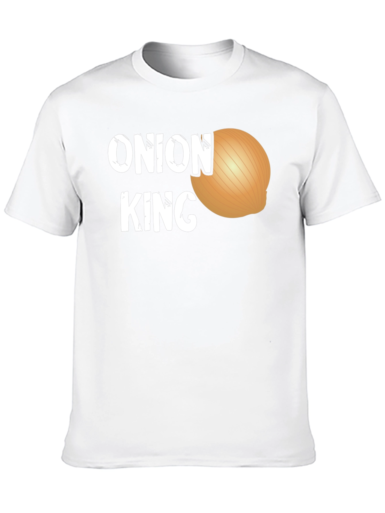 Black Onion King Funny Graphic Tee - Black T-Shirt view 10